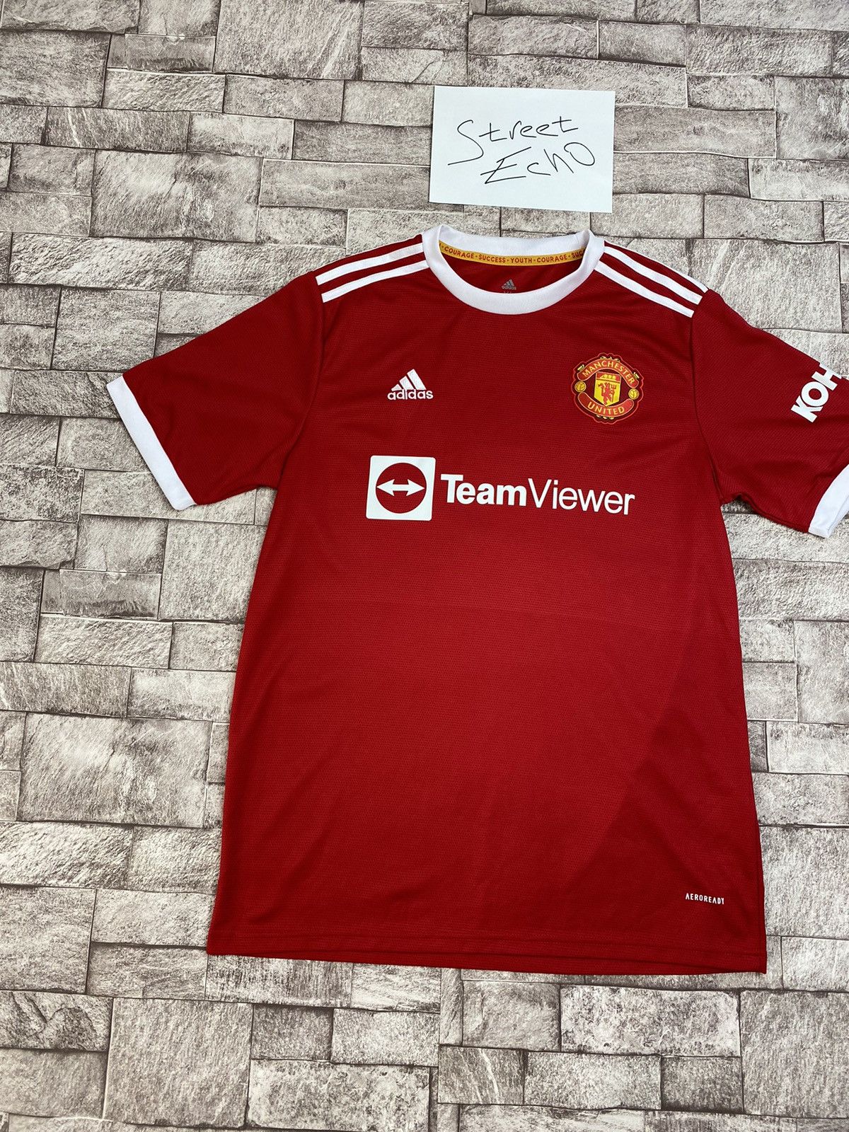 Adidas Soccer Jersey MANCHESTER UNITED 2021 2022 Home Jersey Adidas Size US XL / EU 56 / 4 - 2 Thumbnail