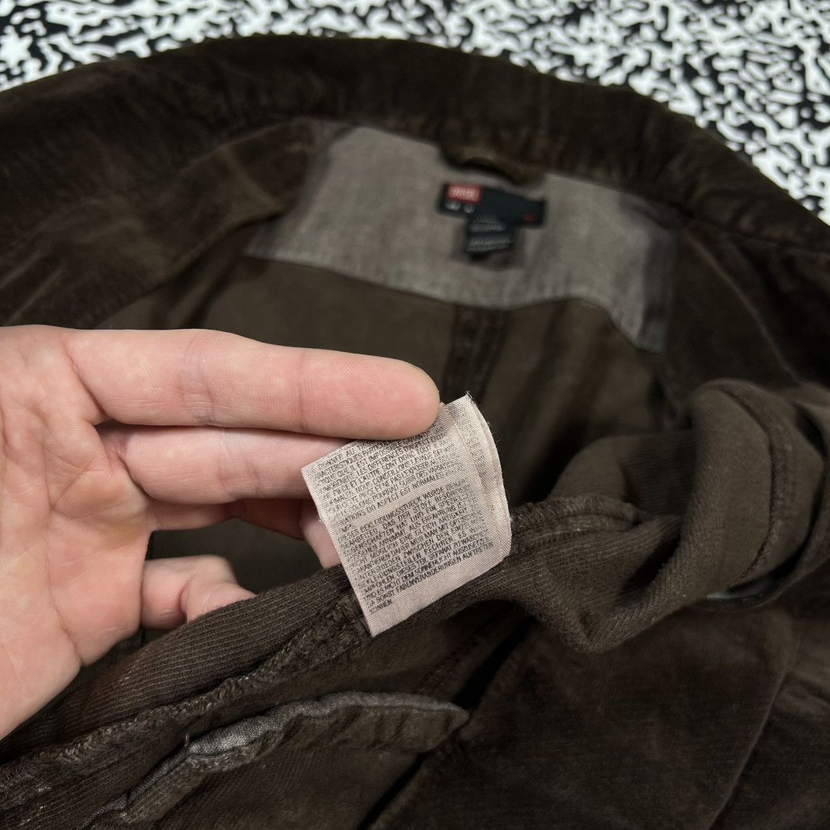 Diesel Vintage Y2K Diesel Corduroy Blazer Casual Retro 90s Style Size M / US 6-8 / IT 42-44 - 19 Thumbnail