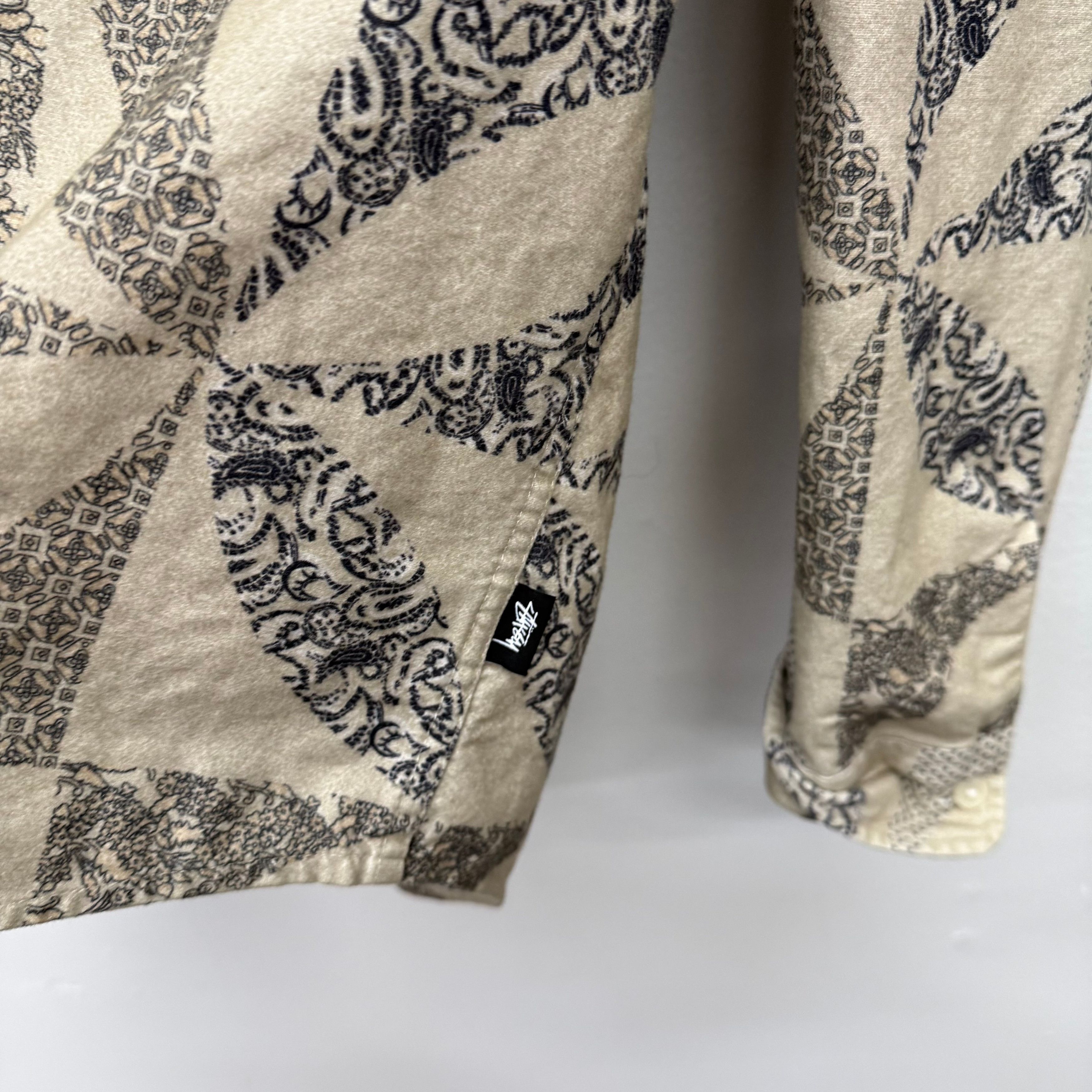 Stussy Stussy Noma Button Up Shirt - Size M Size US M / EU 48-50 / 2 - 4 Thumbnail