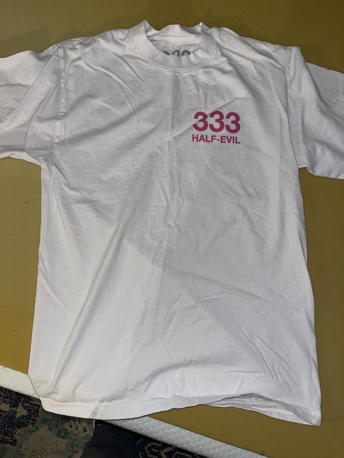 Half Evil Pink Half Evil Logo Tee Size US S / EU 44-46 / 1 - 1 Thumbnail