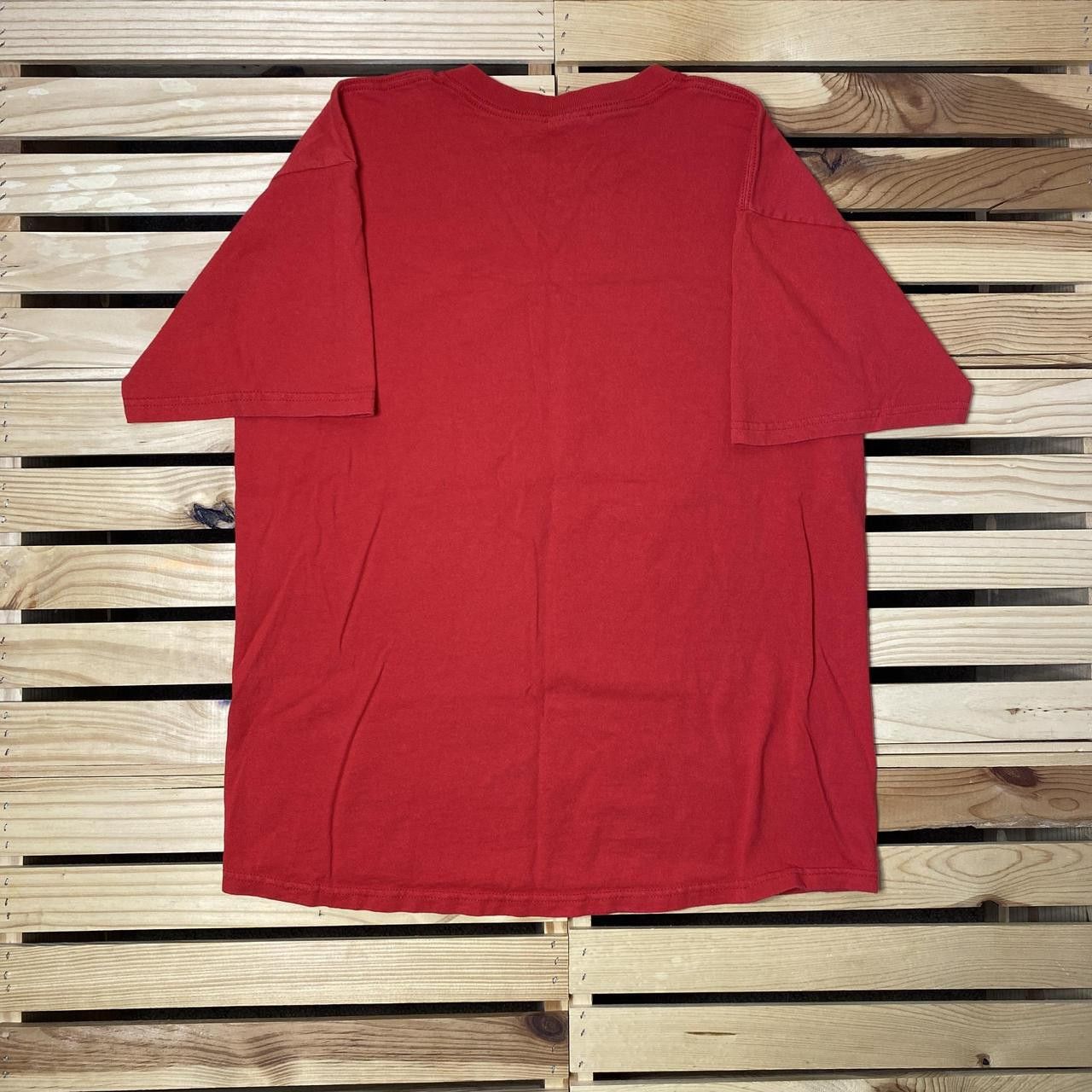 Fruit Of The Loom Vintage NASCAR x Dodge Motorsports Red Racing Tee Size Large Size US L / EU 52-54 / 3 - 2 Thumbnail