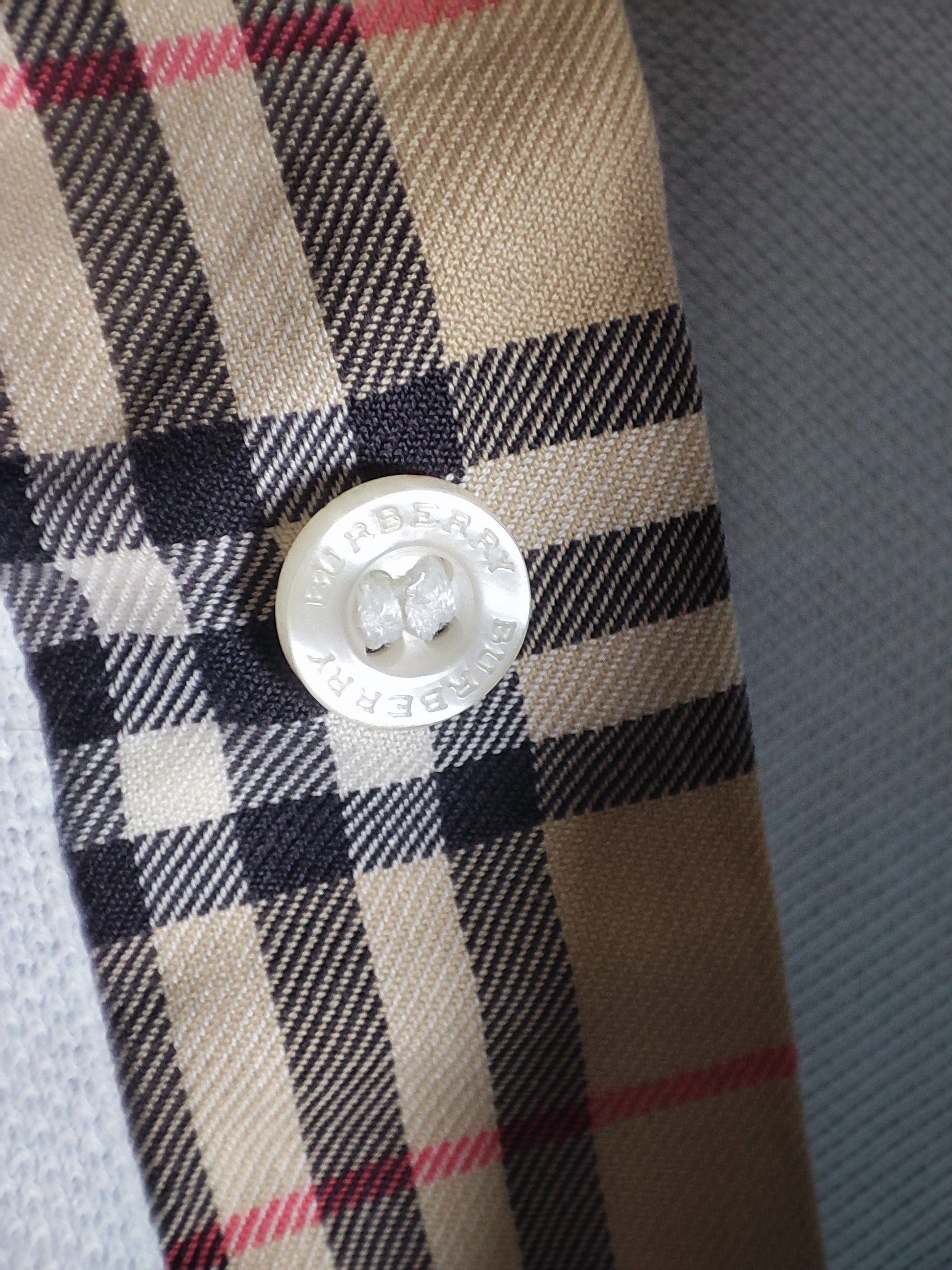 Burberry 🔥 Polo Burberry Size S light blue🔥 Size US S / EU 44-46 / 1 - 7 Thumbnail