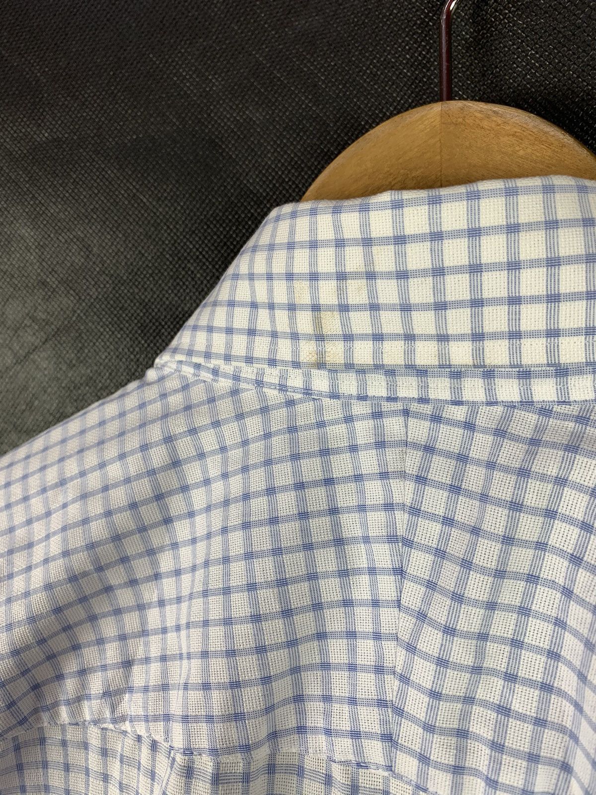 Designer Steals! The Suit Company Formal Plaid Checkered Button Shirt Size US L / EU 52-54 / 3 - 5 Thumbnail
