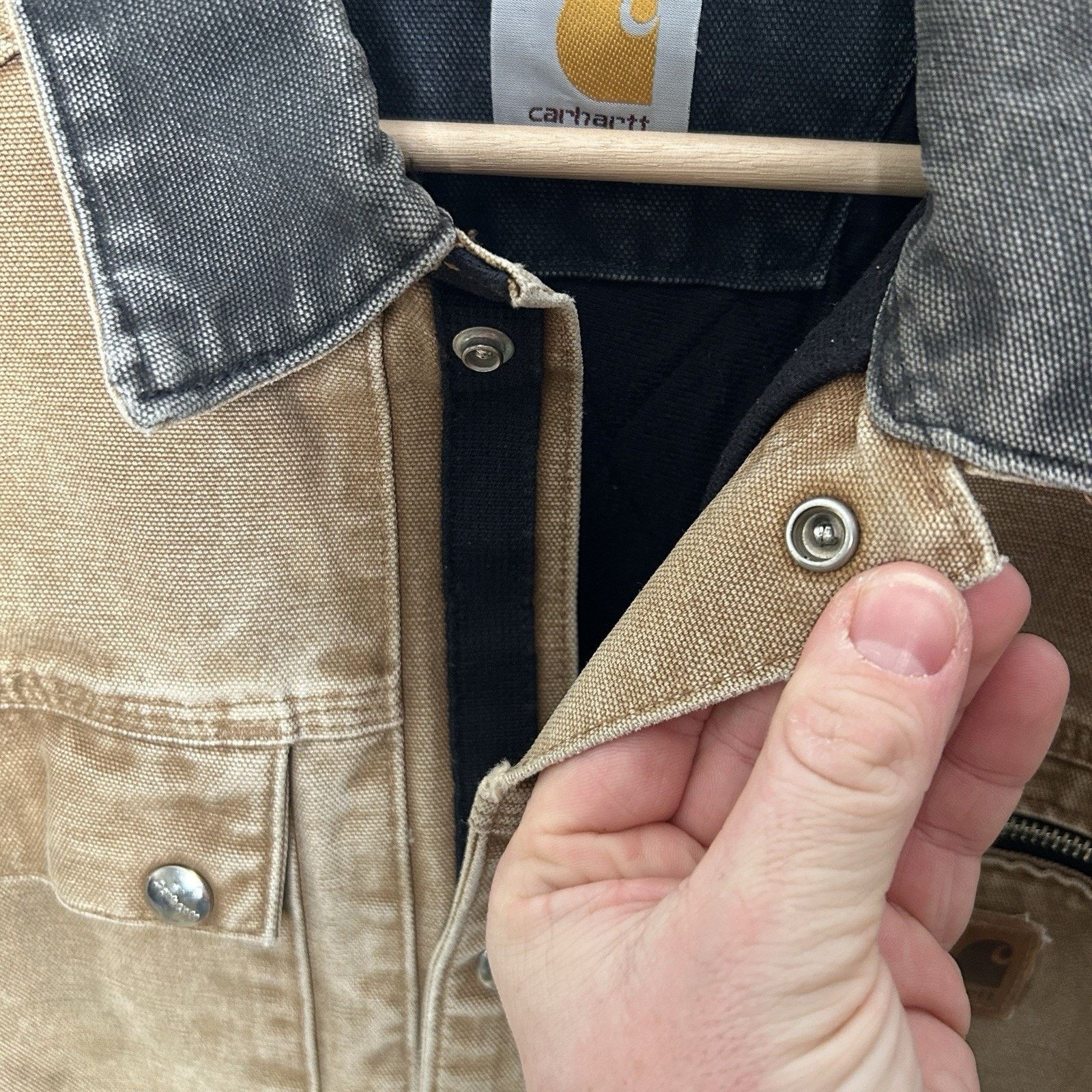 Carhartt Y2K Carhartt Sandstone Multi-Pocket Jacket “Brown” J285 BRN Size US L / EU 52-54 / 3 - 14 Thumbnail
