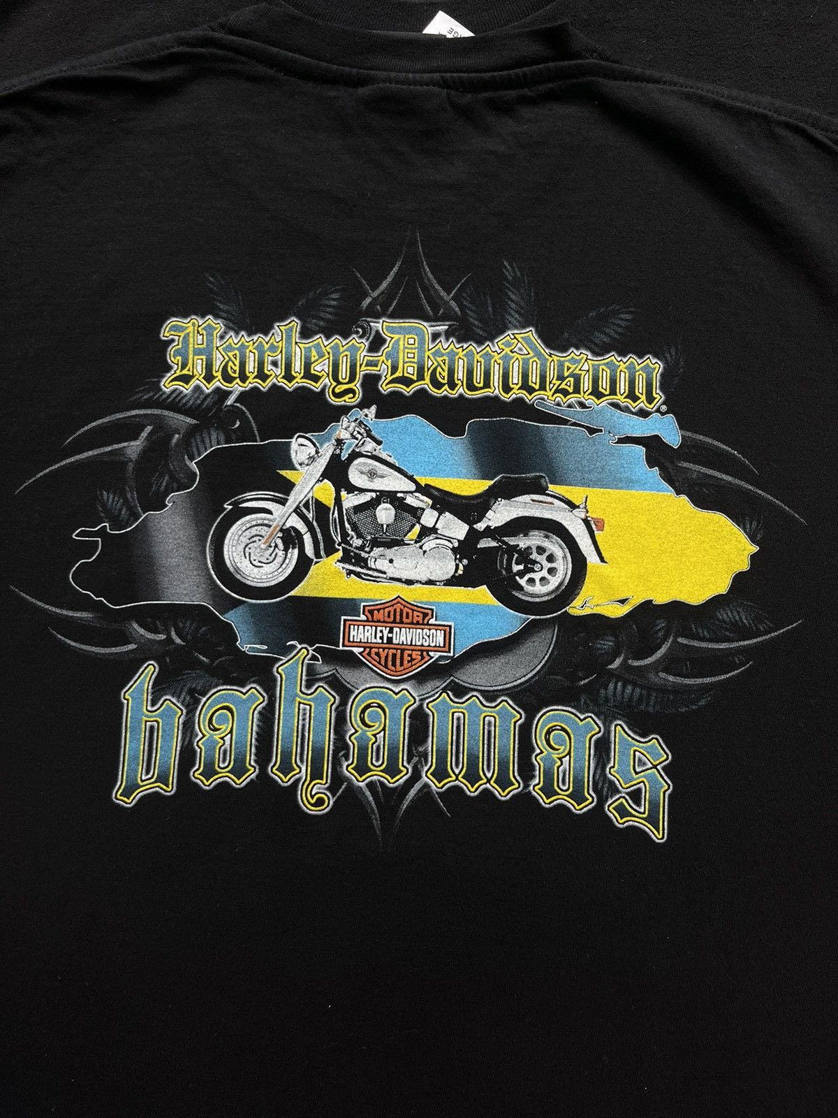 Harley Davidson Vintage 00’s Harley-Davidson “Bahamas” T-Shirt Size US L / EU 52-54 / 3 - 11 Thumbnail