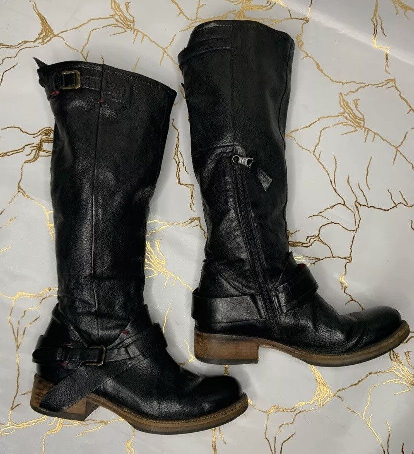 A.S.98 A.S.98 Airstep Women ZipperBlack Boots EU37 US6.5 23.5cm Size US 6.5 / IT 36.5 - 6 Thumbnail