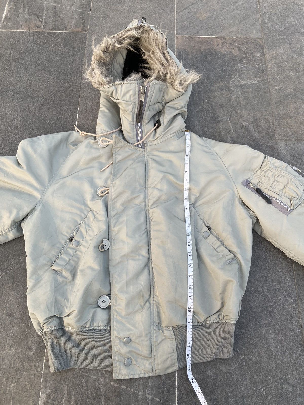 Alpha Industries Vintage Alpha Industries BOMBER flight jacket N-2B Size US M / EU 48-50 / 2 - 14 Thumbnail