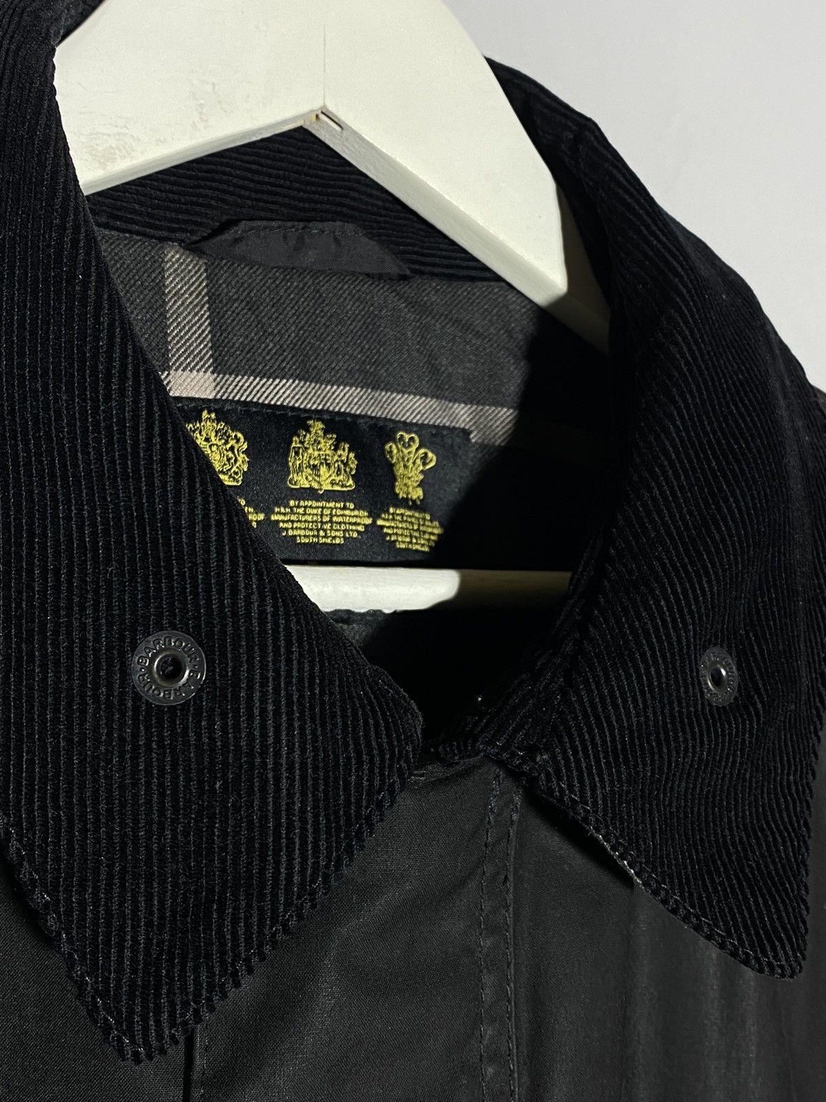 Barbour Barbour Strathyre Wax Jacket Men’s Black England Size US XL / EU 56 / 4 - 11 Thumbnail
