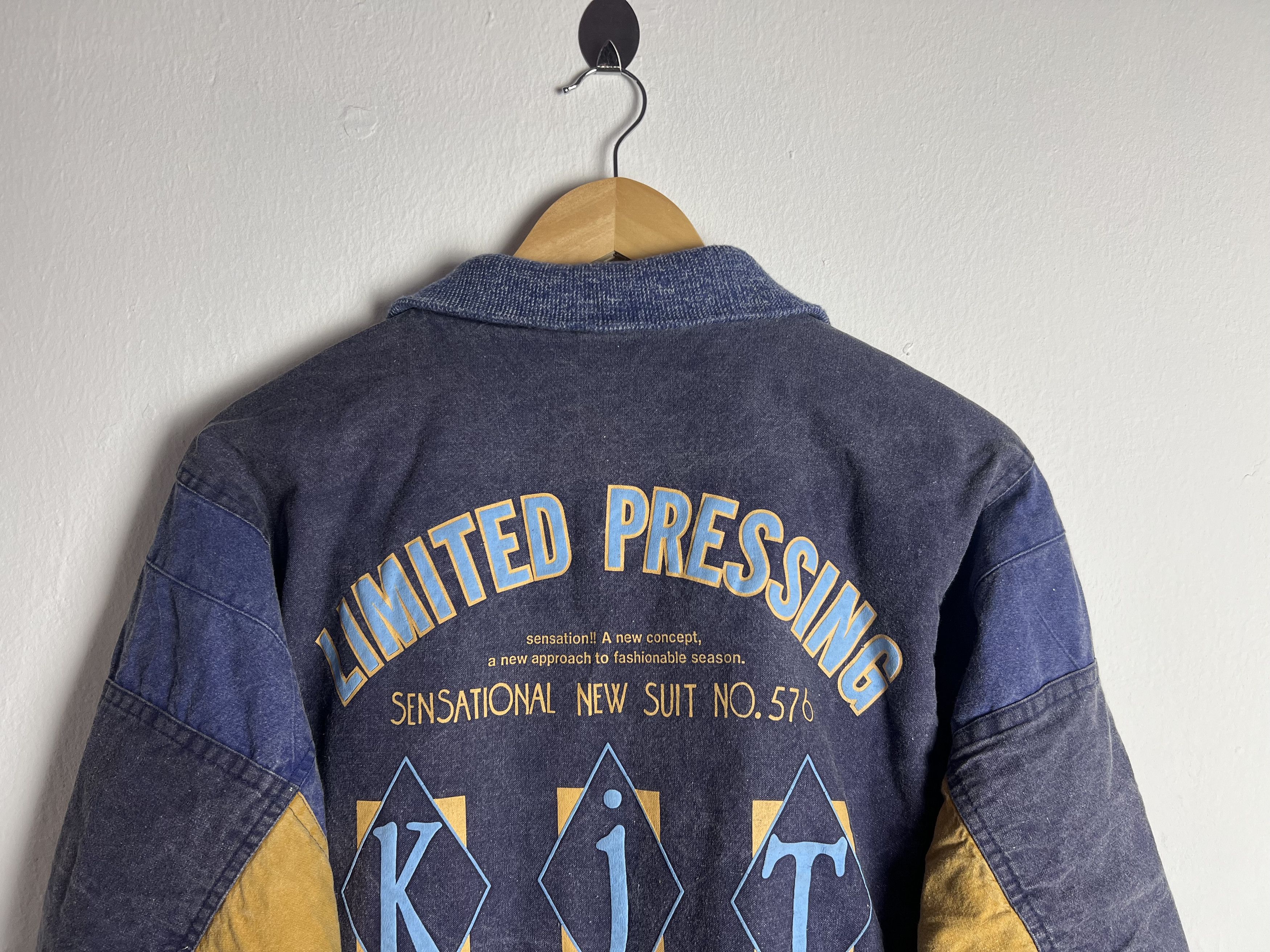 Japanese Brand Vintage KJC Limited Pressing Bomber Jacket Size US M / EU 48-50 / 2 - 9 Thumbnail