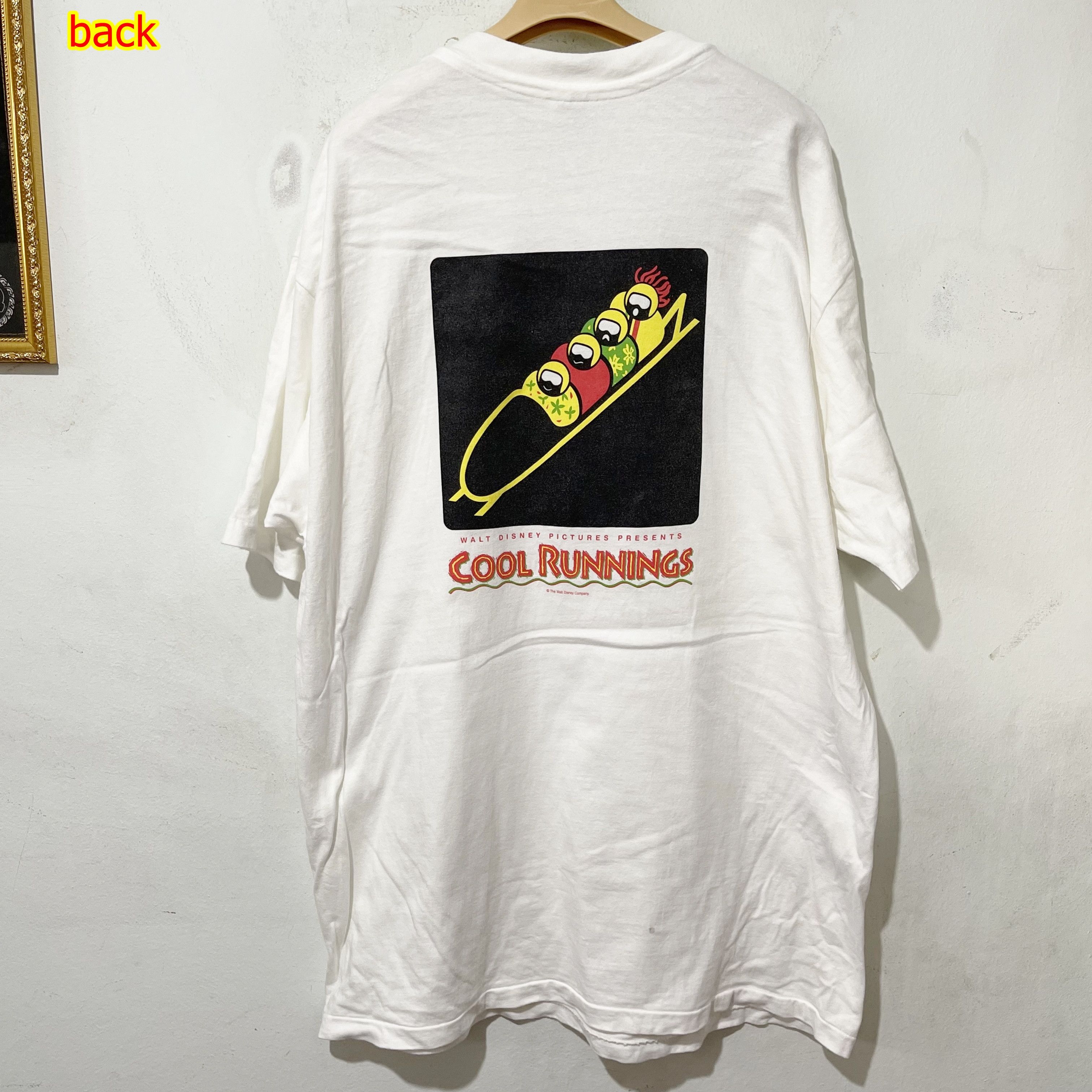 Disney Vintage 1993 Cool Runnings T-Shirt Size US XL / EU 56 / 4 - 1 Thumbnail
