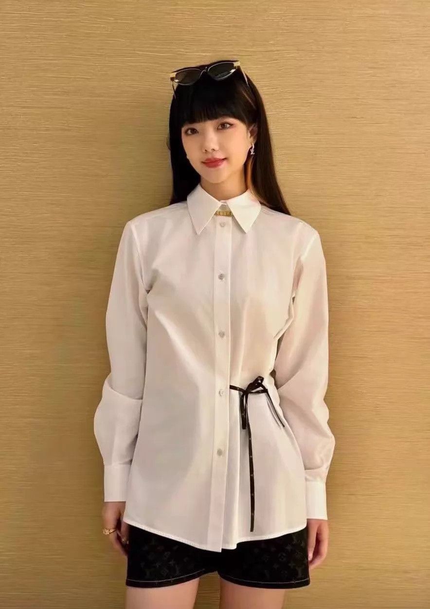 Louis Vuitton Lv 26 SS new women's shirt dress 34 Size XS / US 0-2 / IT 36-38 - 8 Thumbnail