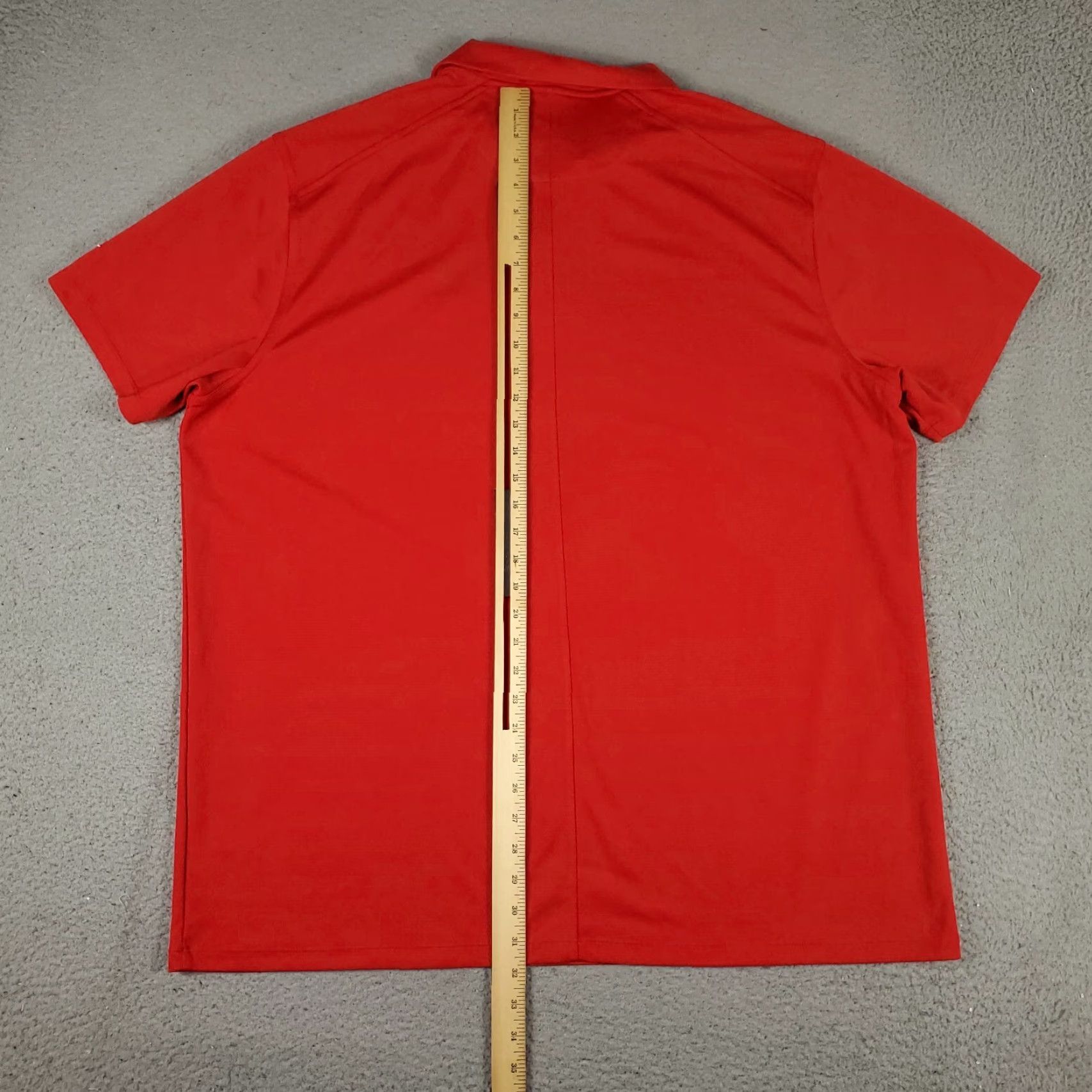 Nike Nike Polo Shirt Mens 2XL Red Golf Casual Short Sleeve Polo Size US XXL / EU 58 / 5 - 4 Thumbnail