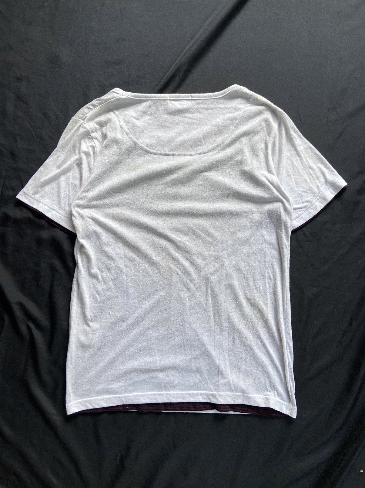 If Six Was Nine SPINASH DOUBLE LAYER STRIPED TEE Size US M / EU 48-50 / 2 - 11 Thumbnail