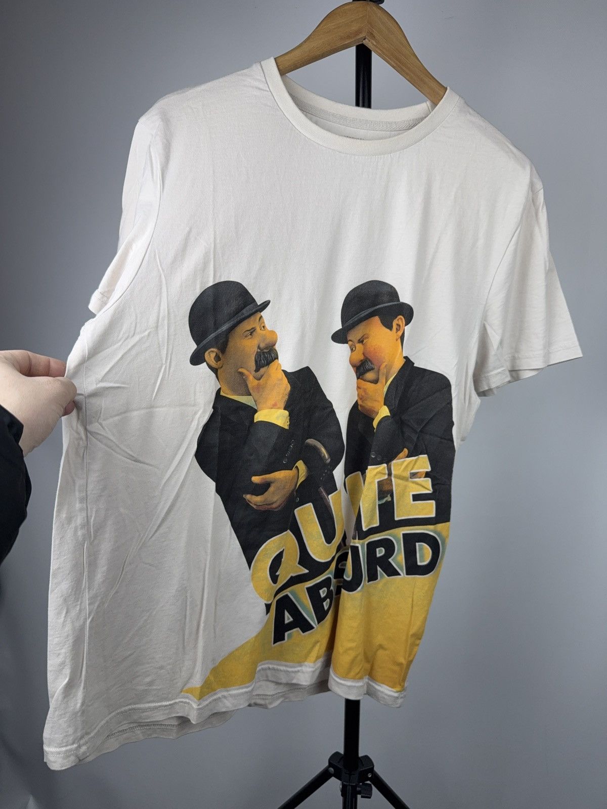 Vintage Tintin Movie Graphic T-Shirt 2012 Paramount Comic Art Tee Size US L / EU 52-54 / 3 - 2 Thumbnail