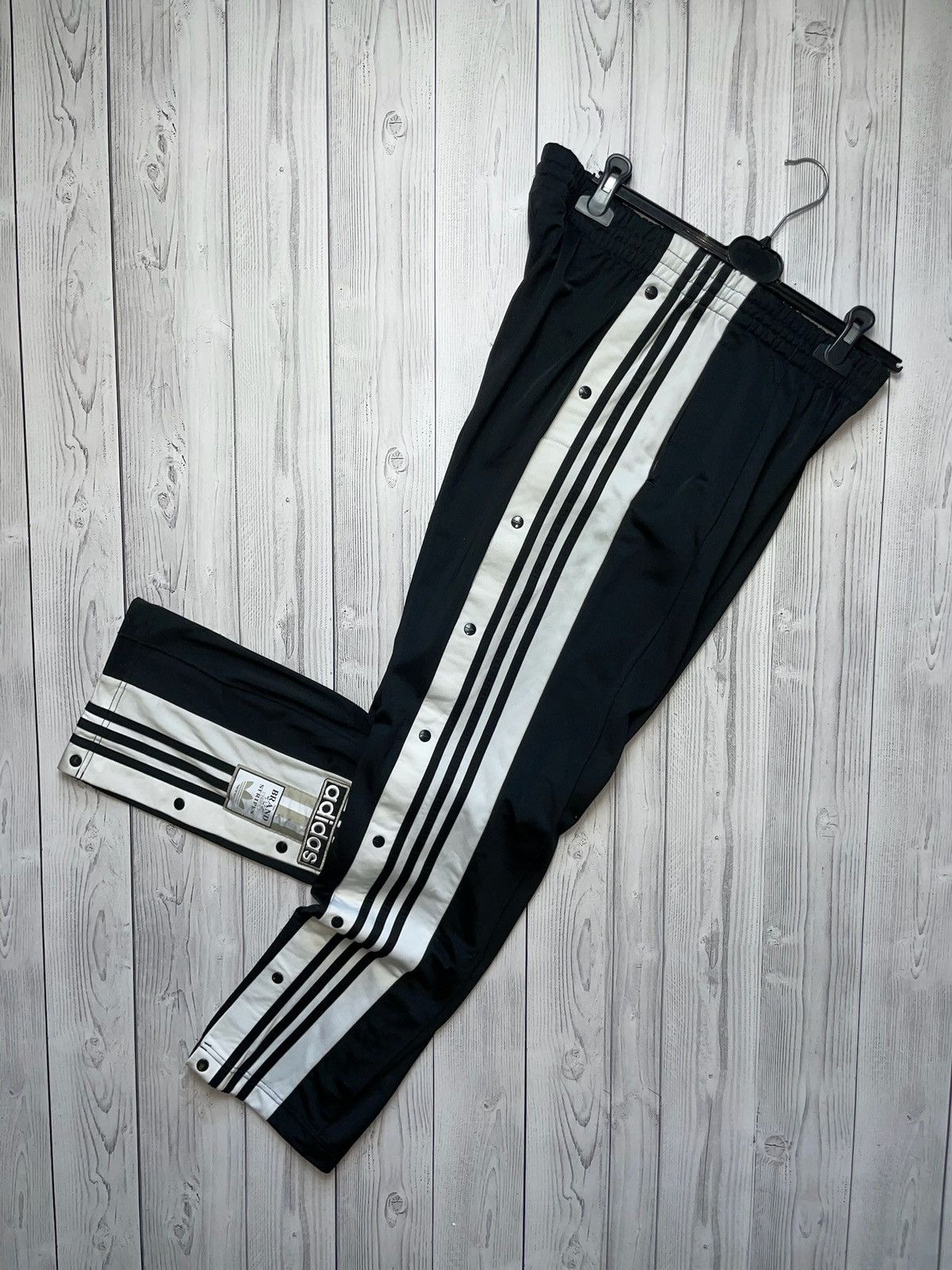 Vintage adidas Adibeak Y2K rare rap pants size M women's