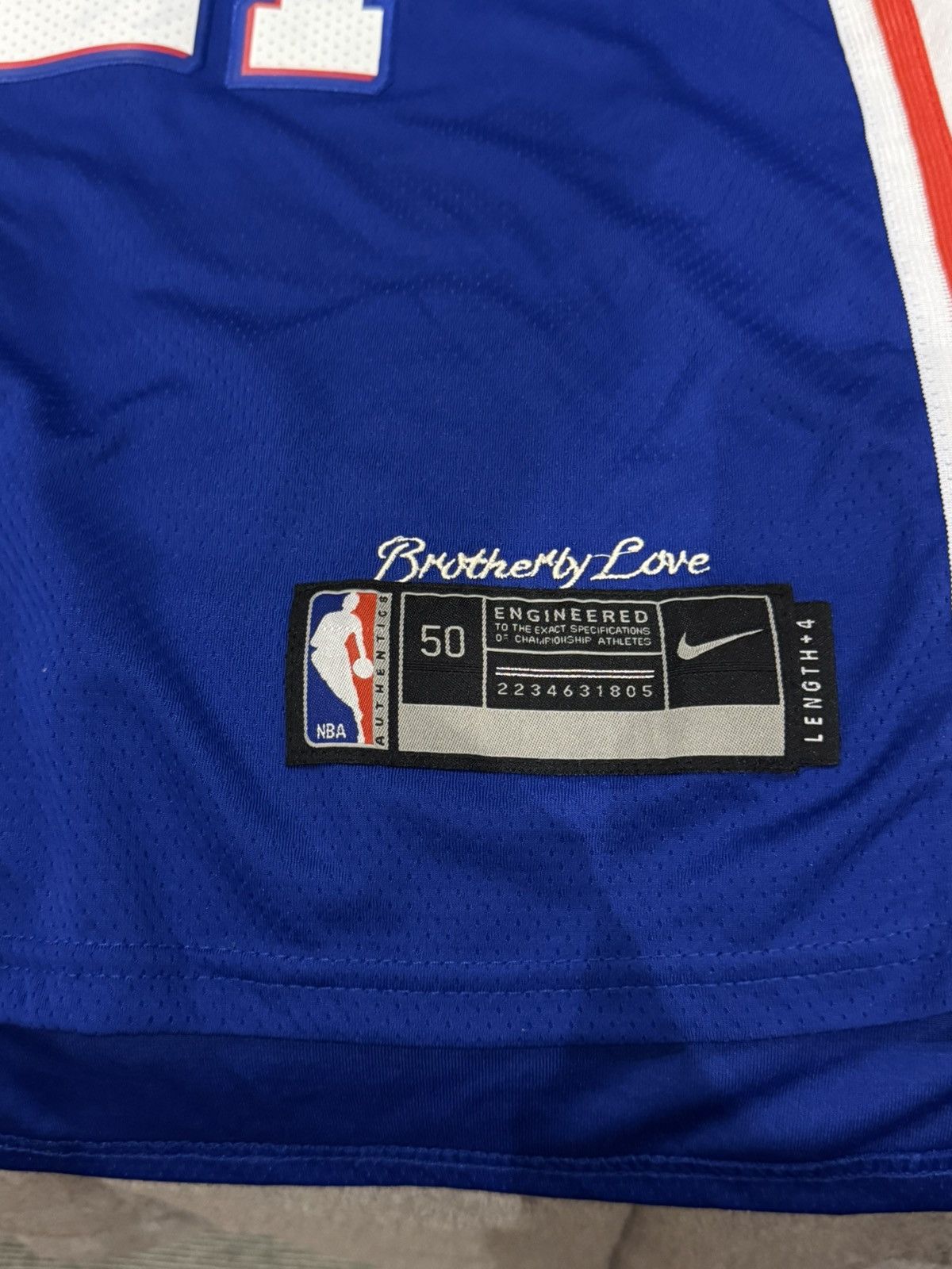 Nike VINTAGE JOEL EMBIID EARLY CAREER JERSEY Size US L / EU 52-54 / 3 - 2 Thumbnail