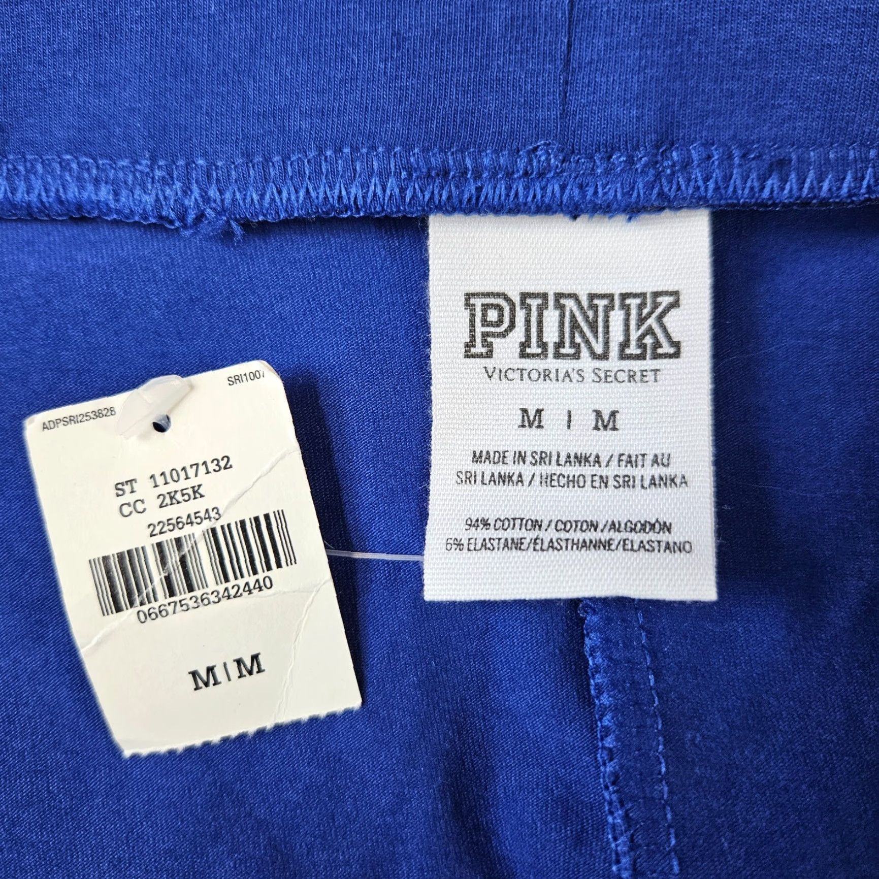 Victoria's Secret Viktoria's Secret Pink Womens Skirt Sz Medium Solid Blue Cotton Blend Pull On Size 32" / US 10 / IT 46 - 3 Thumbnail