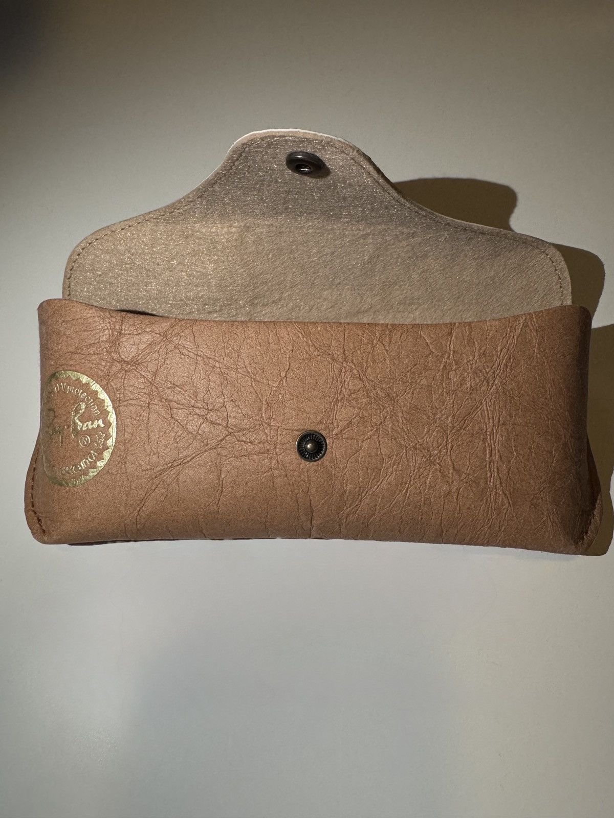 RayBan Ray-Ban Leather Sunglasses Case - Brown Vintage Size ONE SIZE - 5 Thumbnail