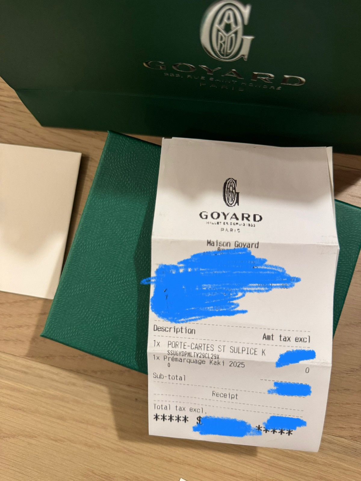 Goyard RARE limited edition khaki army green st sulpice wallet Size ONE SIZE - 4 Thumbnail