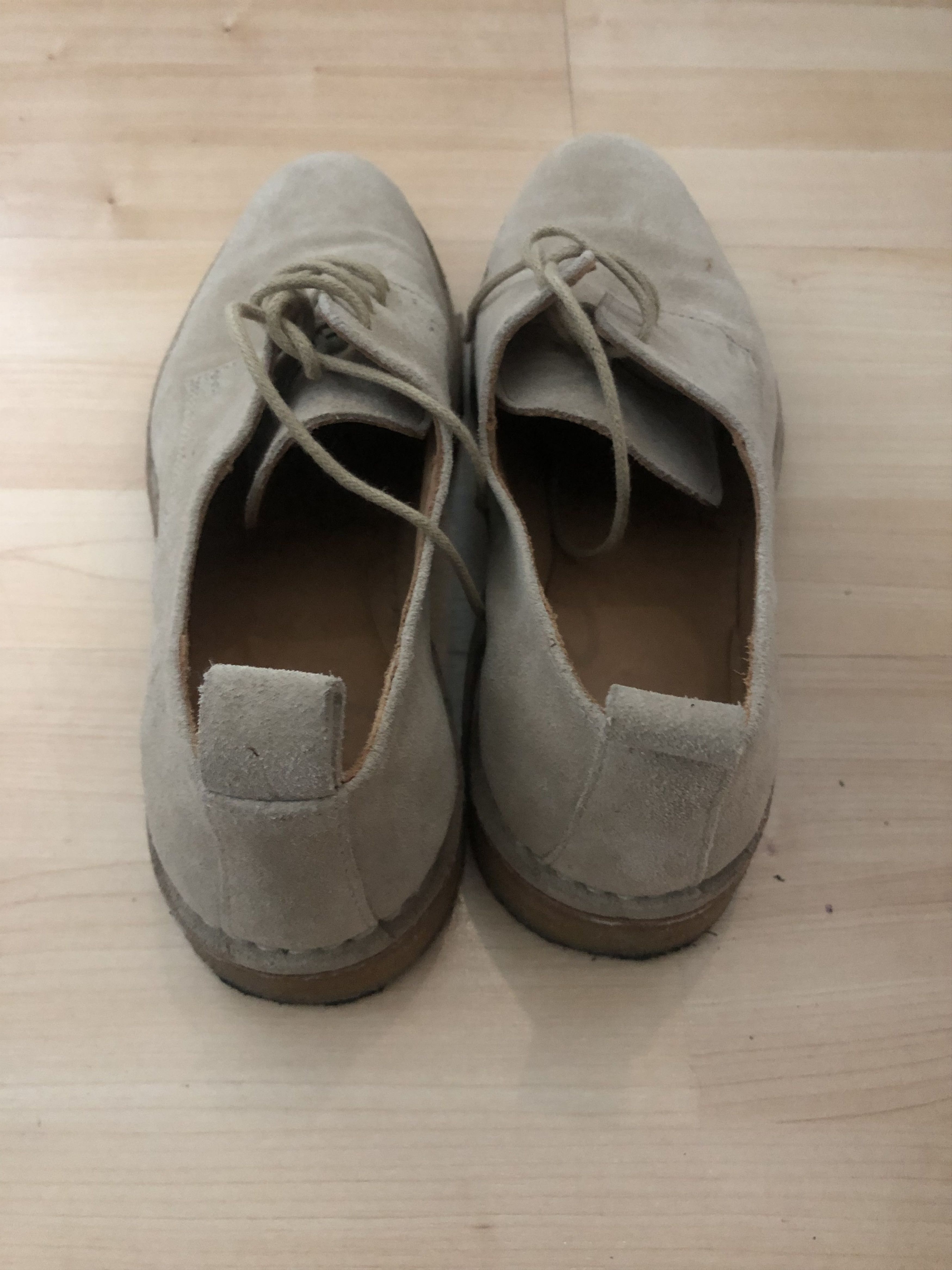 AMI Suede Derby Shoes Size US 7 / EU 40 - 4 Thumbnail