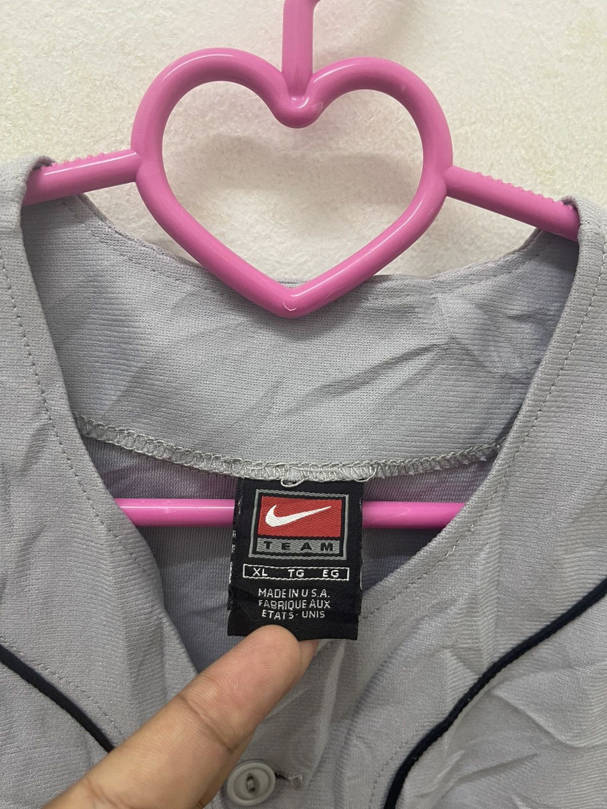 Nike Rare Vintage NIKE Team UFCW Union Labor No. 31 Made in USA Size US XL / EU 56 / 4 - 4 Thumbnail