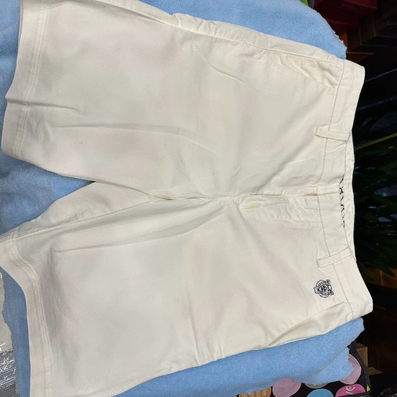 Kenzo KENZO Beige Shorts, Embroidered Tiger Head Size US 30 / EU 46 - 1 Thumbnail