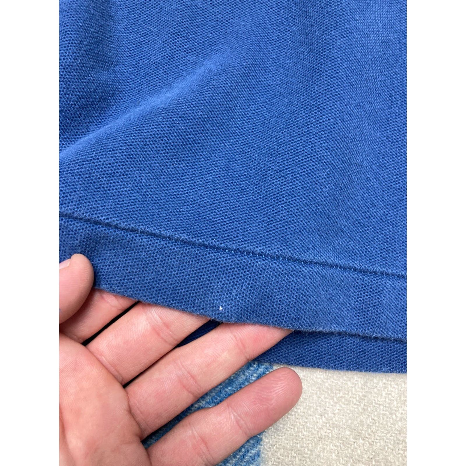 Patagonia VINTAGE Patagonia Organic Cotton 1/4 Button Up Shirt Polo Golf Navy Blue Mens XL Vtg - Shirt Mens XL Blue Size US XL / EU 56 / 4 - 6 Thumbnail