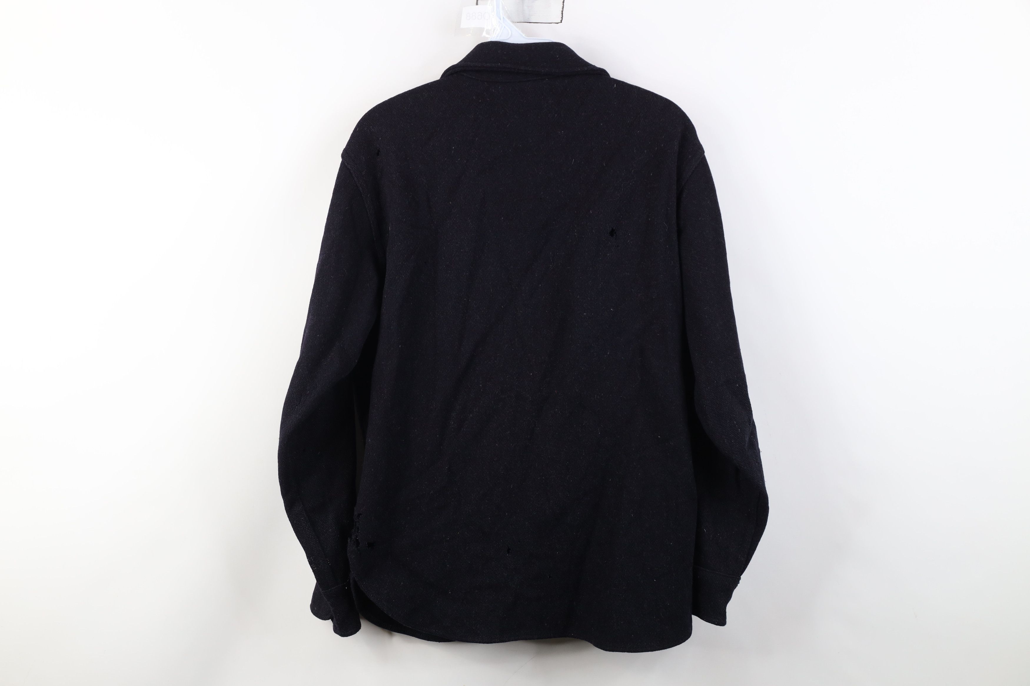 Vintage AS IS Vintage 50s Streetwear CPO Shirt Jacket Jac Shirt USA Size US L / EU 52-54 / 3 - 14 Thumbnail
