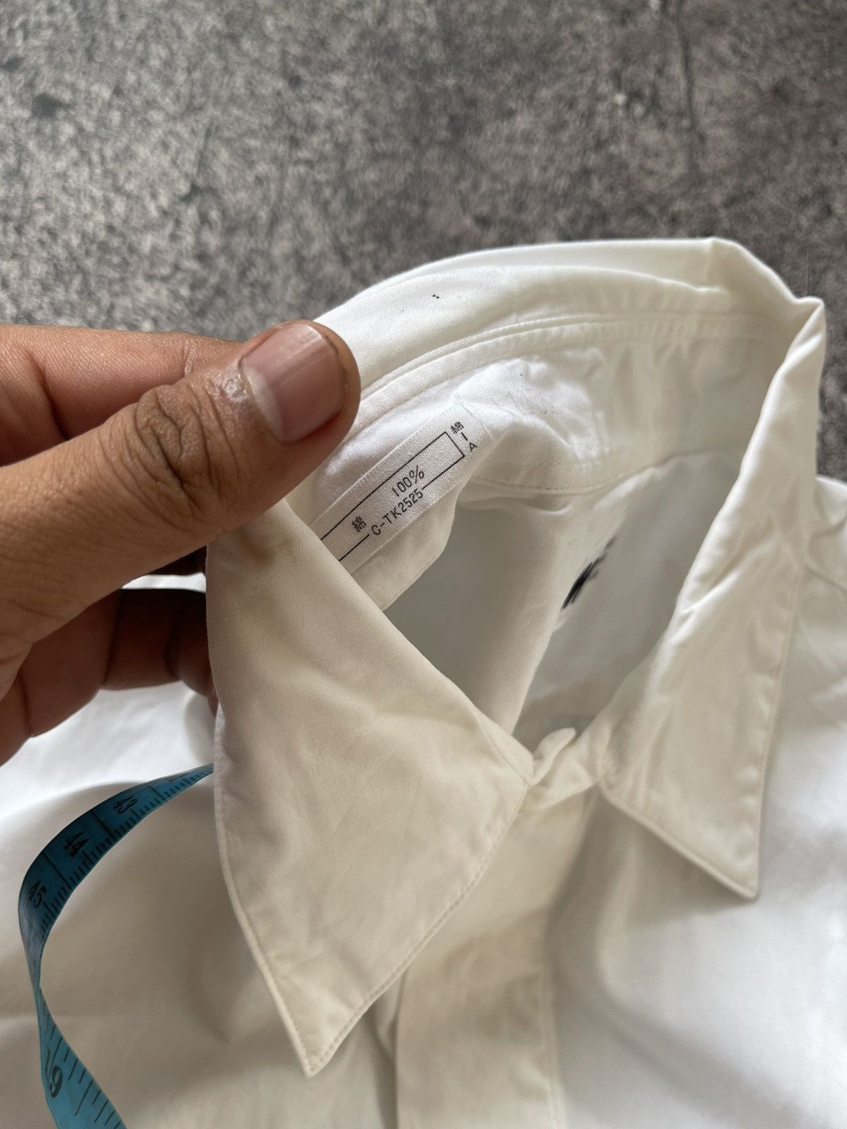Issey Miyake Vintage Issey Miyake basic white shirt Size US M / EU 48-50 / 2 - 8 Thumbnail