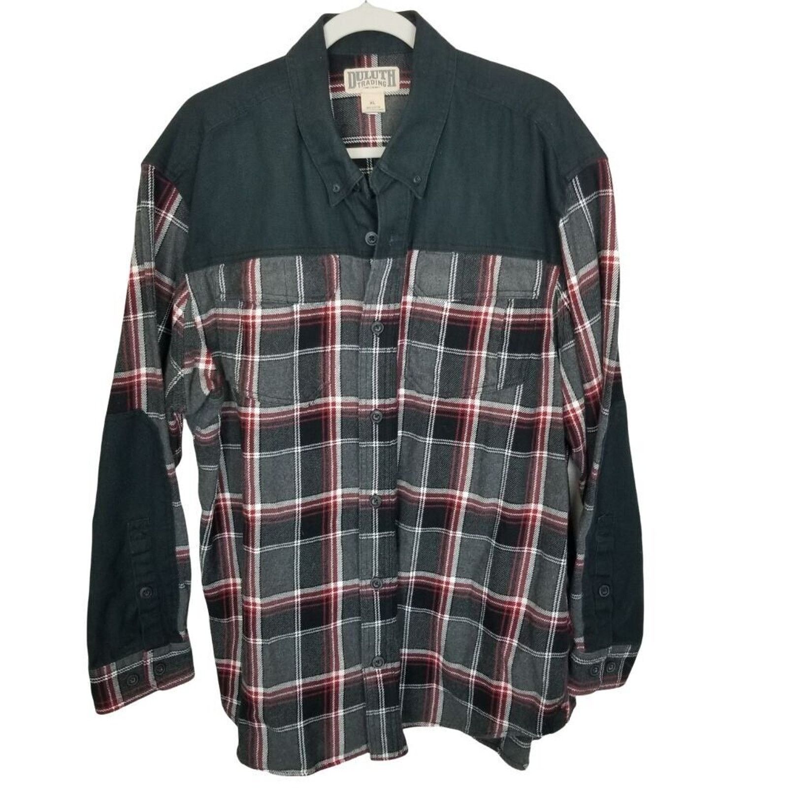 Duluth Trading Company Duluth Trading Co Flannel Shirt Plaid Sz XL Gorpcore Utility Size US XL / EU 56 / 4 - 1 Thumbnail