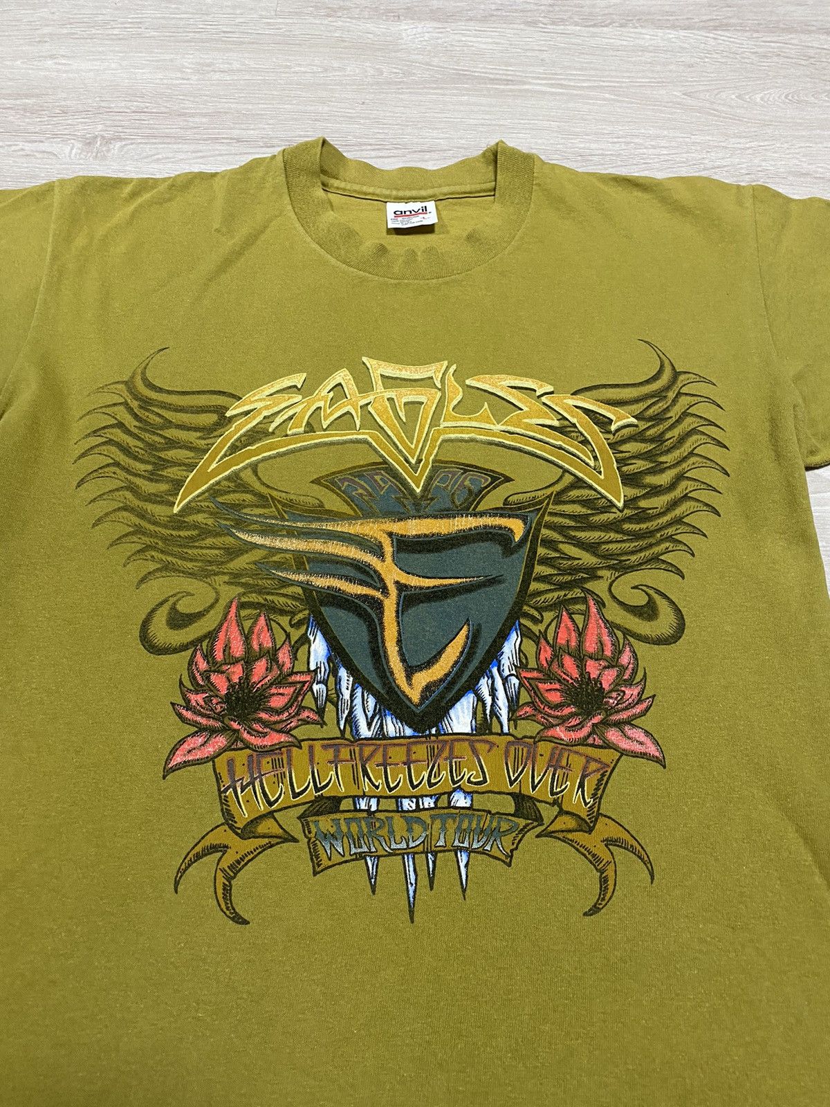 Anvil Vintage The Eagles World tour 1996 Anvil size L Size US L / EU 52-54 / 3 - 2 Thumbnail
