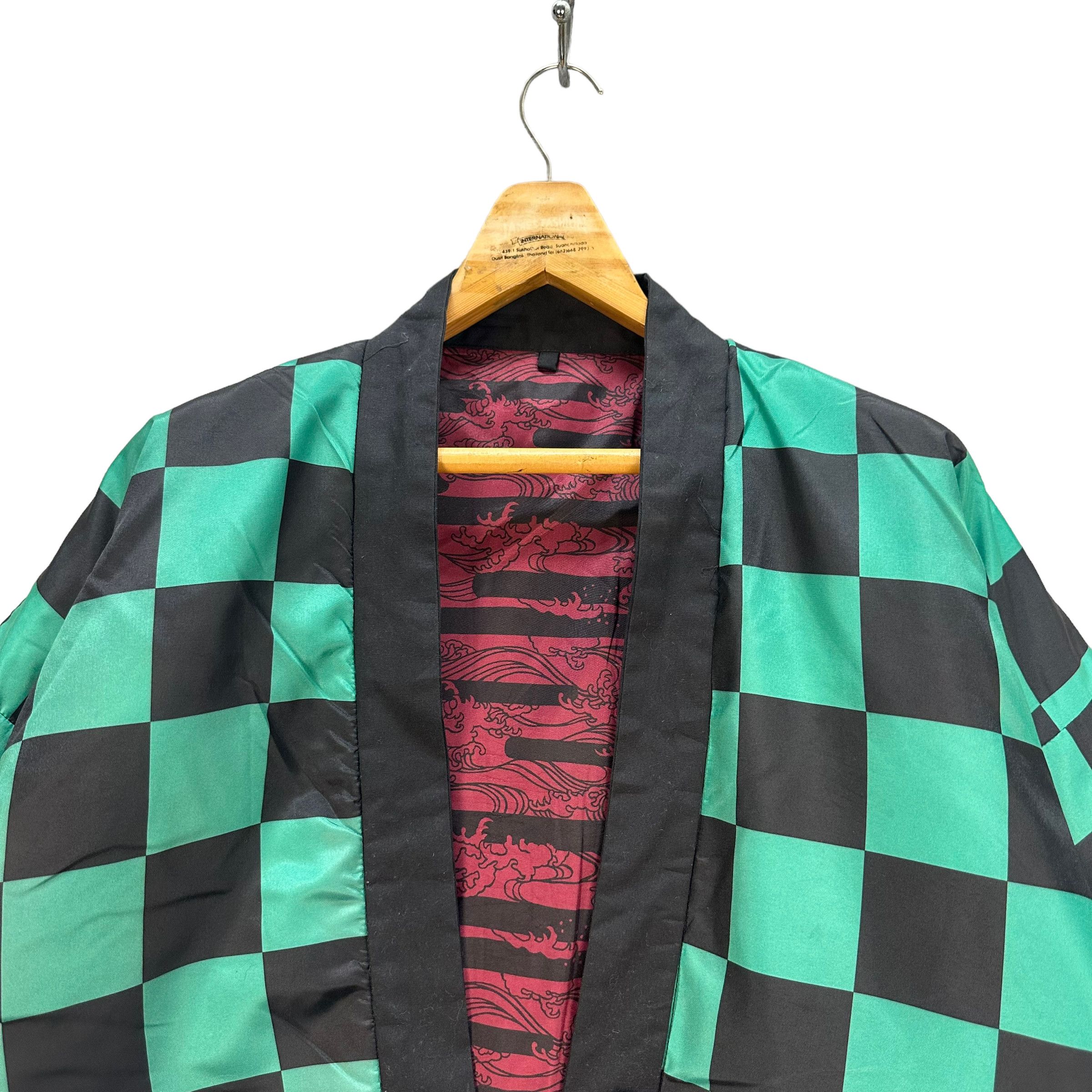 Anime ANIME DEMON SLAYER TANJIRO KIMONO #7856-184 Size US L / EU 52-54 / 3 - 5 Thumbnail