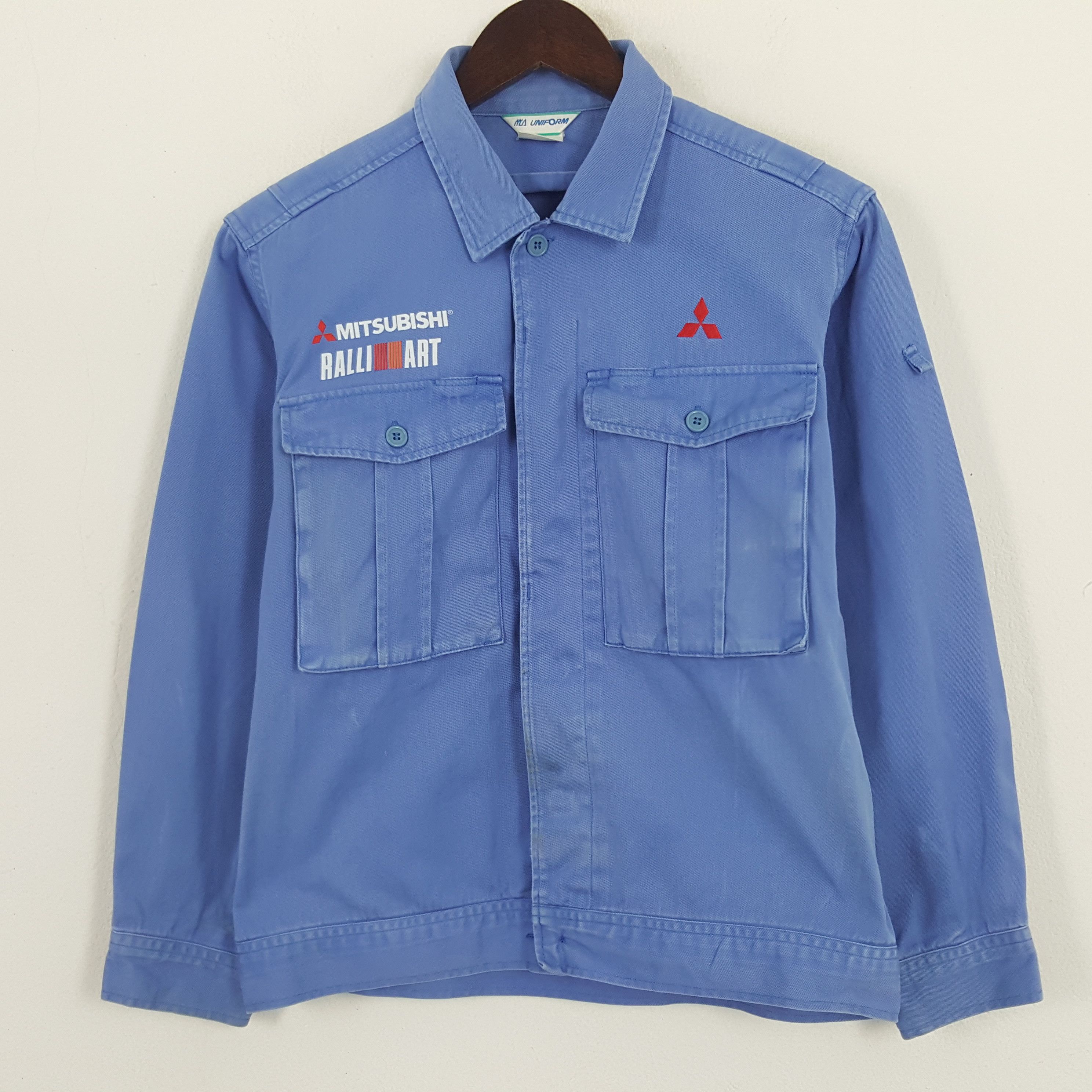 Japanese Brand × Vintage Vintage Mitsubishi Ralli Racing Custom Worker Japan Jacket Size US M / EU 48-50 / 2 - 3 Thumbnail
