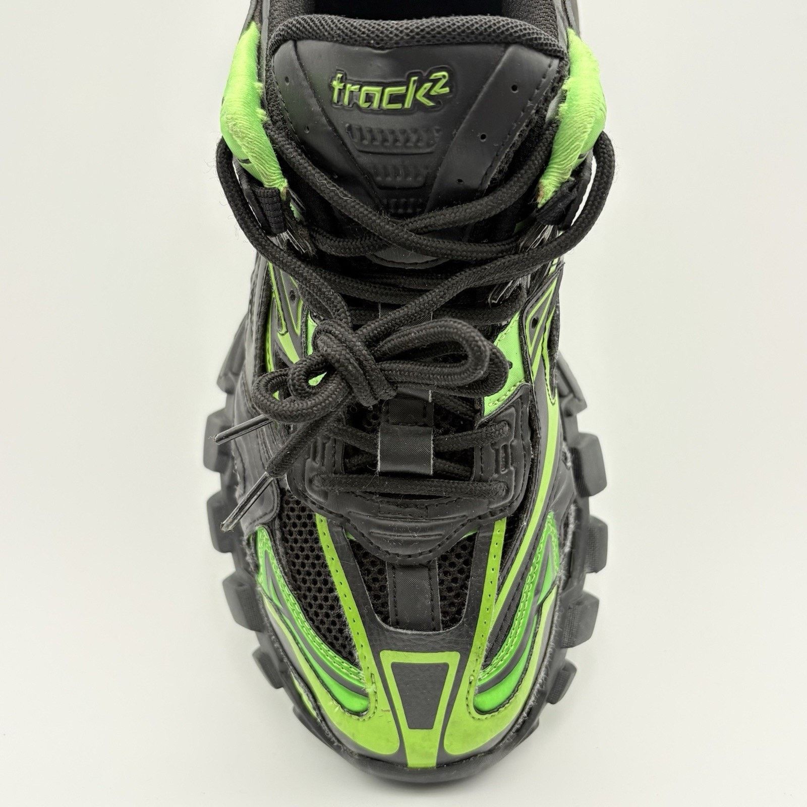 Balenciaga Balenciaga Track 2 Trainer ' Black Green ' | GOOD CONDITION! Size US 8 / EU 41 - 5 Thumbnail