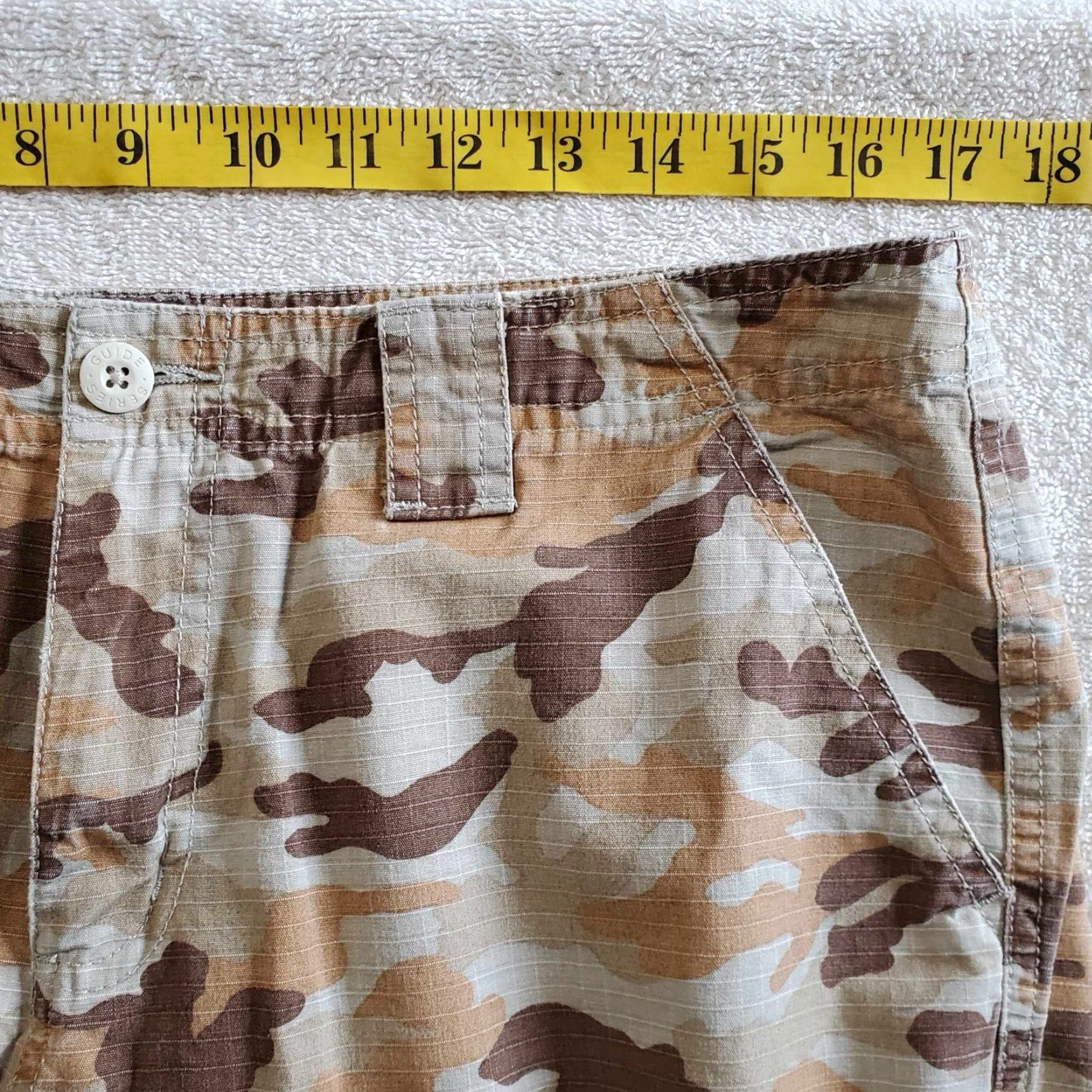 Vintage Gander Mountain Guide Series Womens Capri Camo Pants Size 12 Ripstop Size 34" / US 12 / IT 48 - 4 Thumbnail