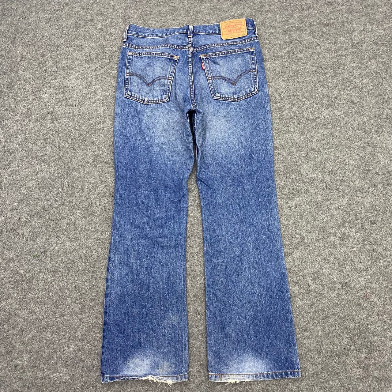 Japanese Brand 💥Flare💥Vintage Levis Flare Denim Size US 33 - 2 Thumbnail