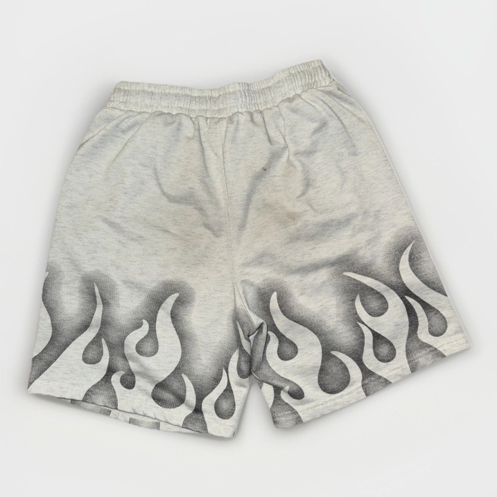 Vintage Athletics Gray Sweat Shorts w/ Flame Graphic Men’s S 28” Size US 28 / EU 44 - 4 Thumbnail