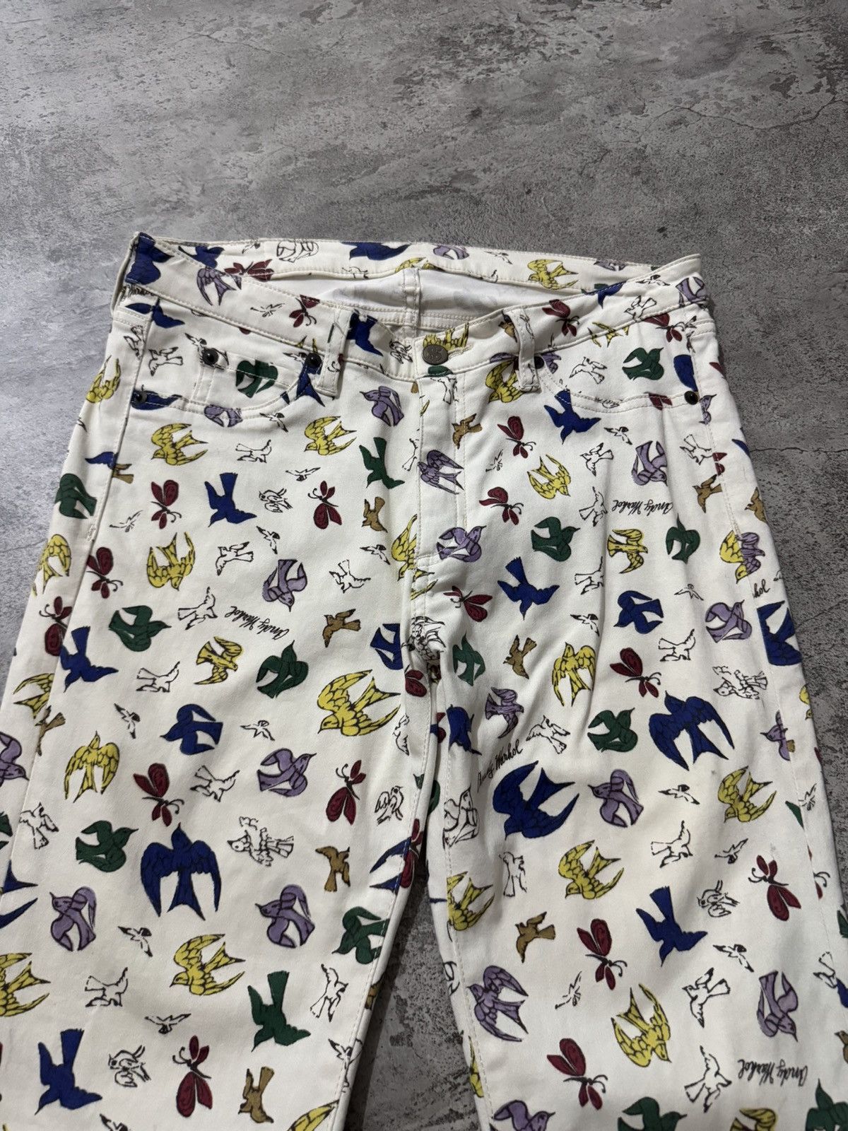 Andy Warhol × Hysteric Glamour Hysteric Glamour x Andy Warhol Bird Allover Print Pants Size US 30 / EU 46 - 7 Thumbnail