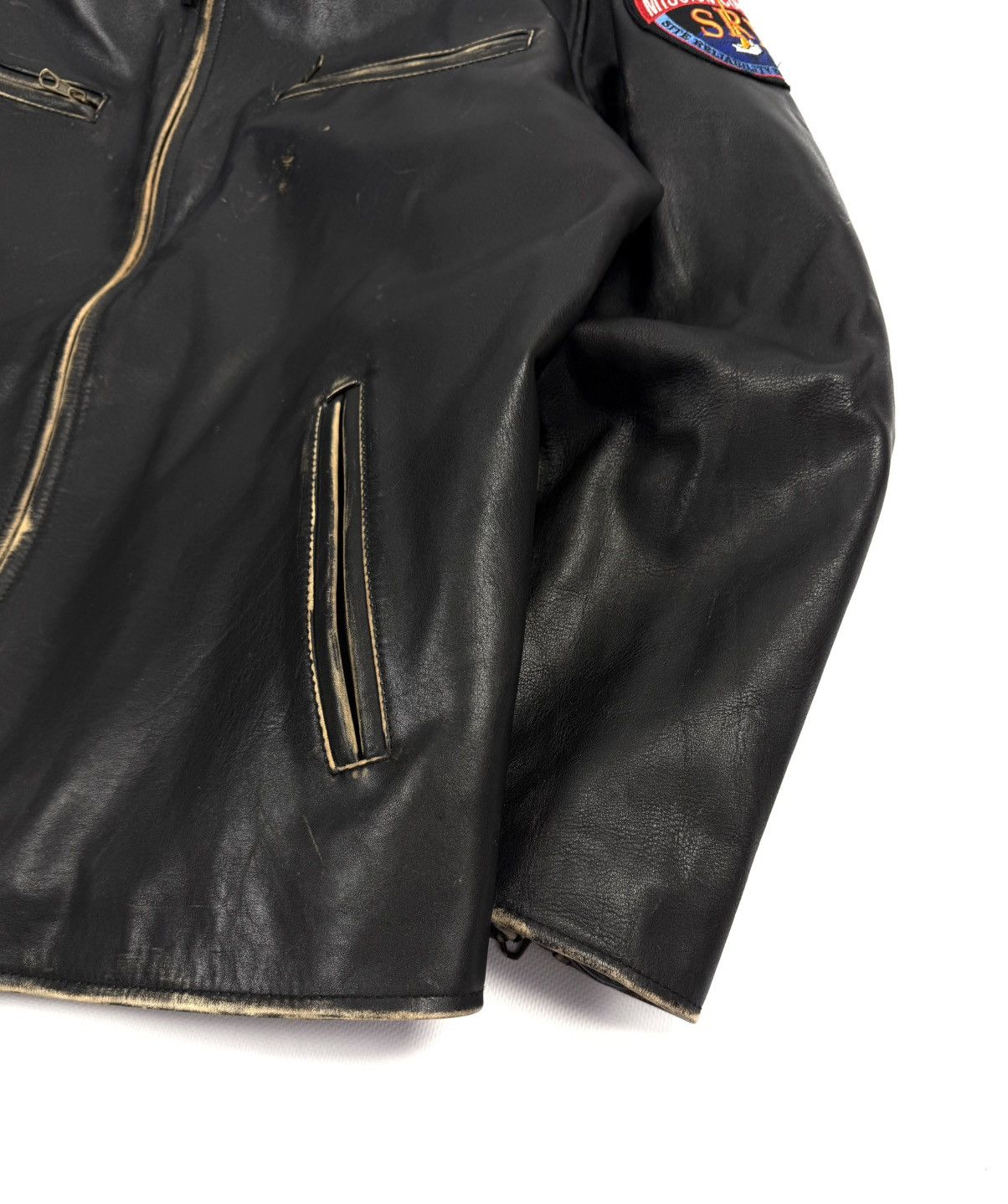 Golden Bear Golden Bear Vintage Lodi Leather Moto Jacket Mission Control Size US L / EU 52-54 / 3 - 18 Thumbnail