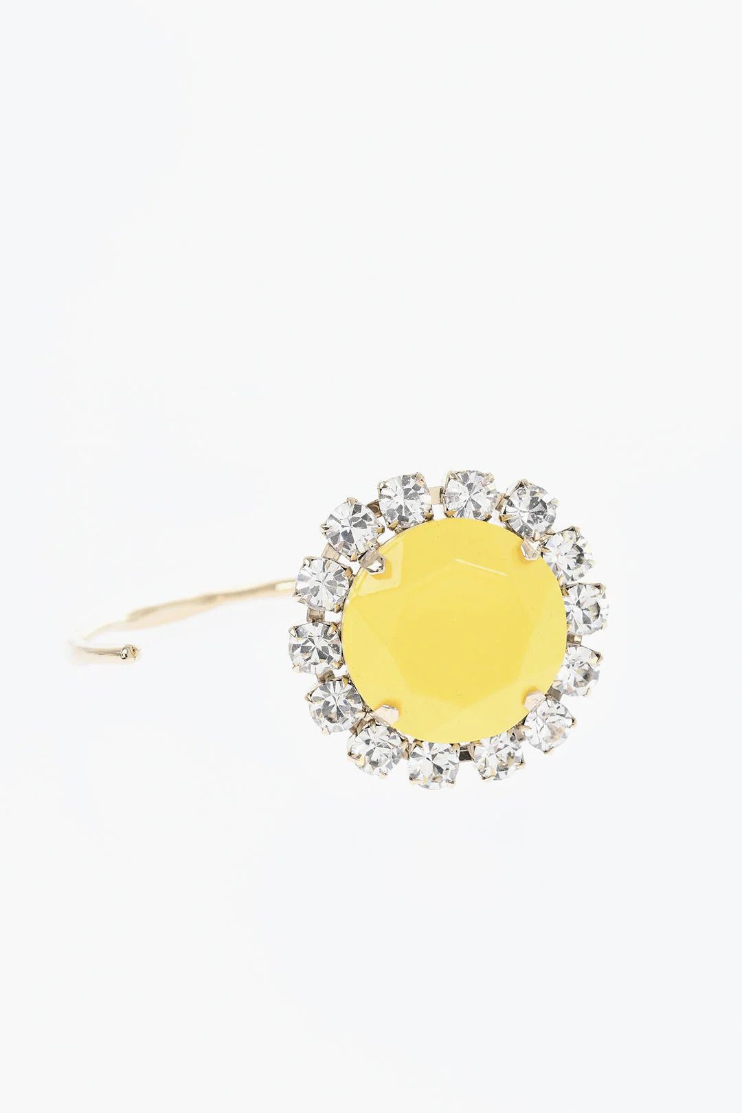 Dries Van Noten og1mm0426 Size: S / Gold-Tone Metal Bracelet in Yellow Size ONE SIZE - 3 Thumbnail