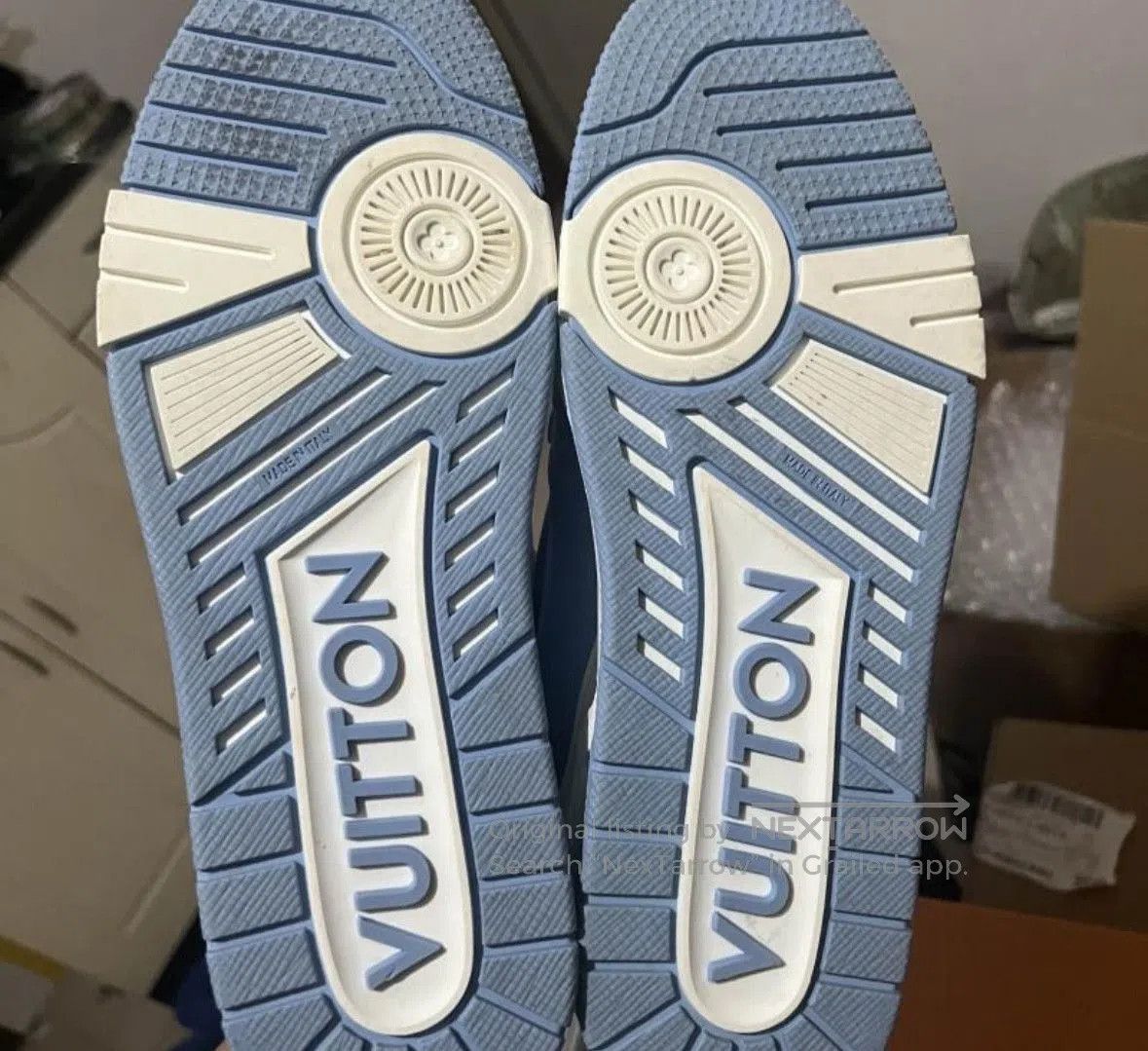 Louis Vuitton Louis Vuitton Trainer Leather Low. Size US 8 / EU 41 - 4 Thumbnail