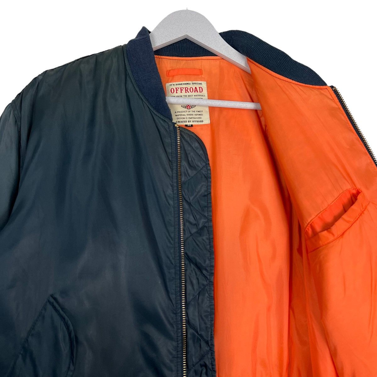 Japanese Brand × Vintage 🔥 VINTAGE RIOT RIOT OFFROAD BOMBER JACKET Size US M / EU 48-50 / 2 - 11 Thumbnail