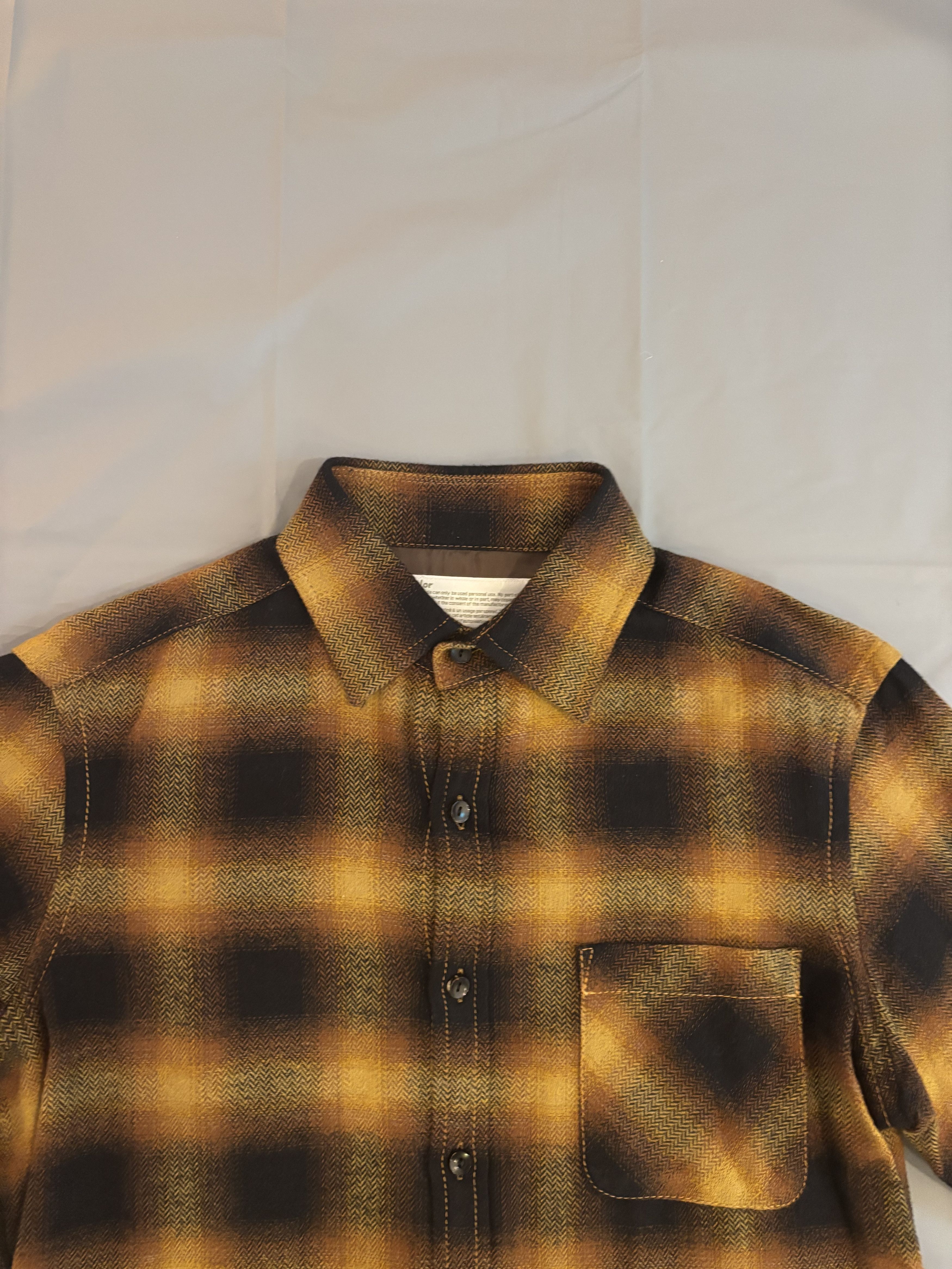 Kolor Chemise à carreaux orange et noir Kolor Japon en tbe Size US M / EU 48-50 / 2 - 8 Thumbnail