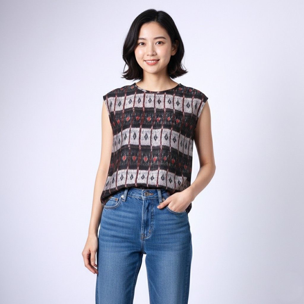 Other Maliparmi Women 42 S Shirt Multicoloured Boho 2502 Size S / US 4 / IT 40 - 1 Thumbnail