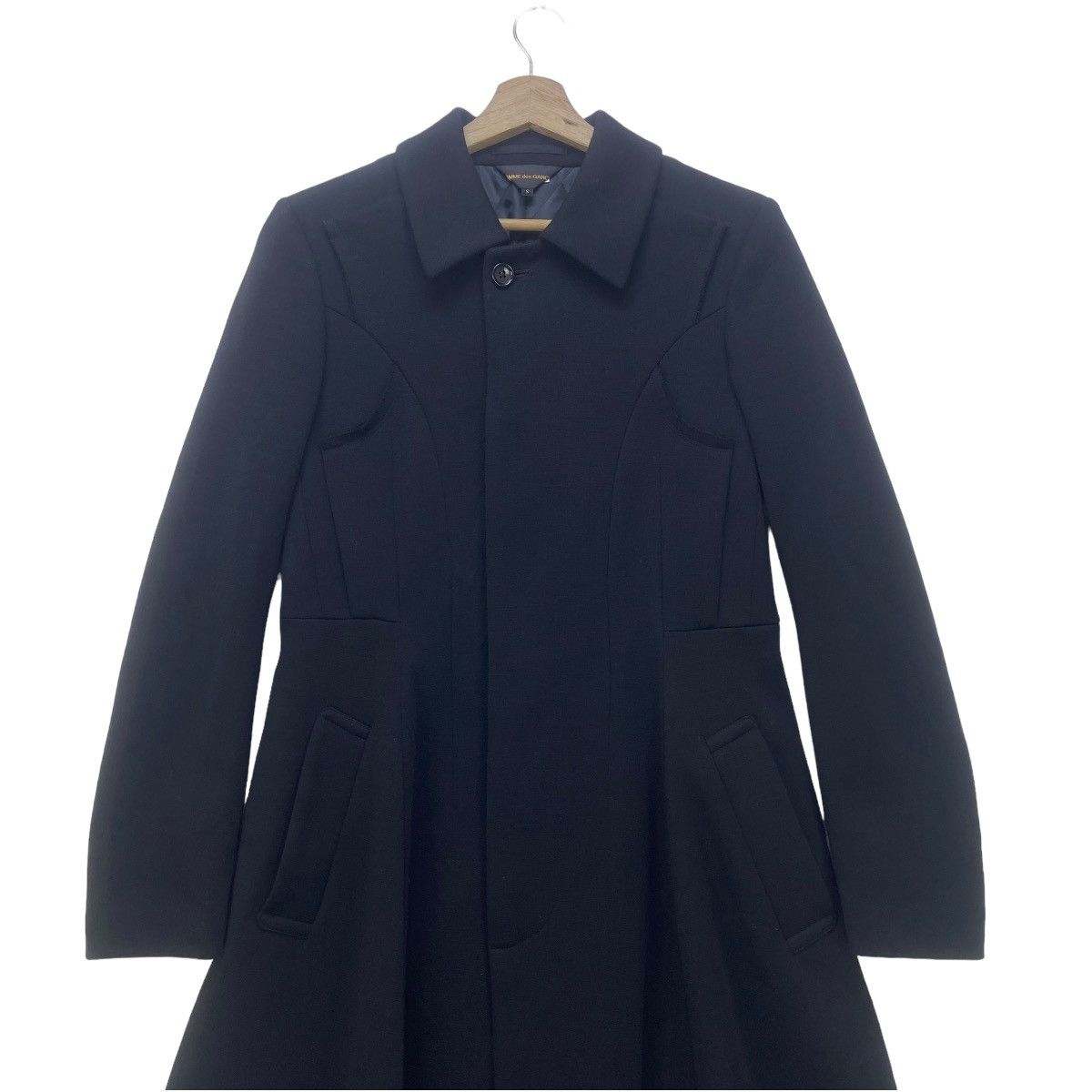 Comme des Garcons Comme des Garçons Runway 2006 Wool Long Coat Size S / US 4 / IT 40 - 9 Thumbnail