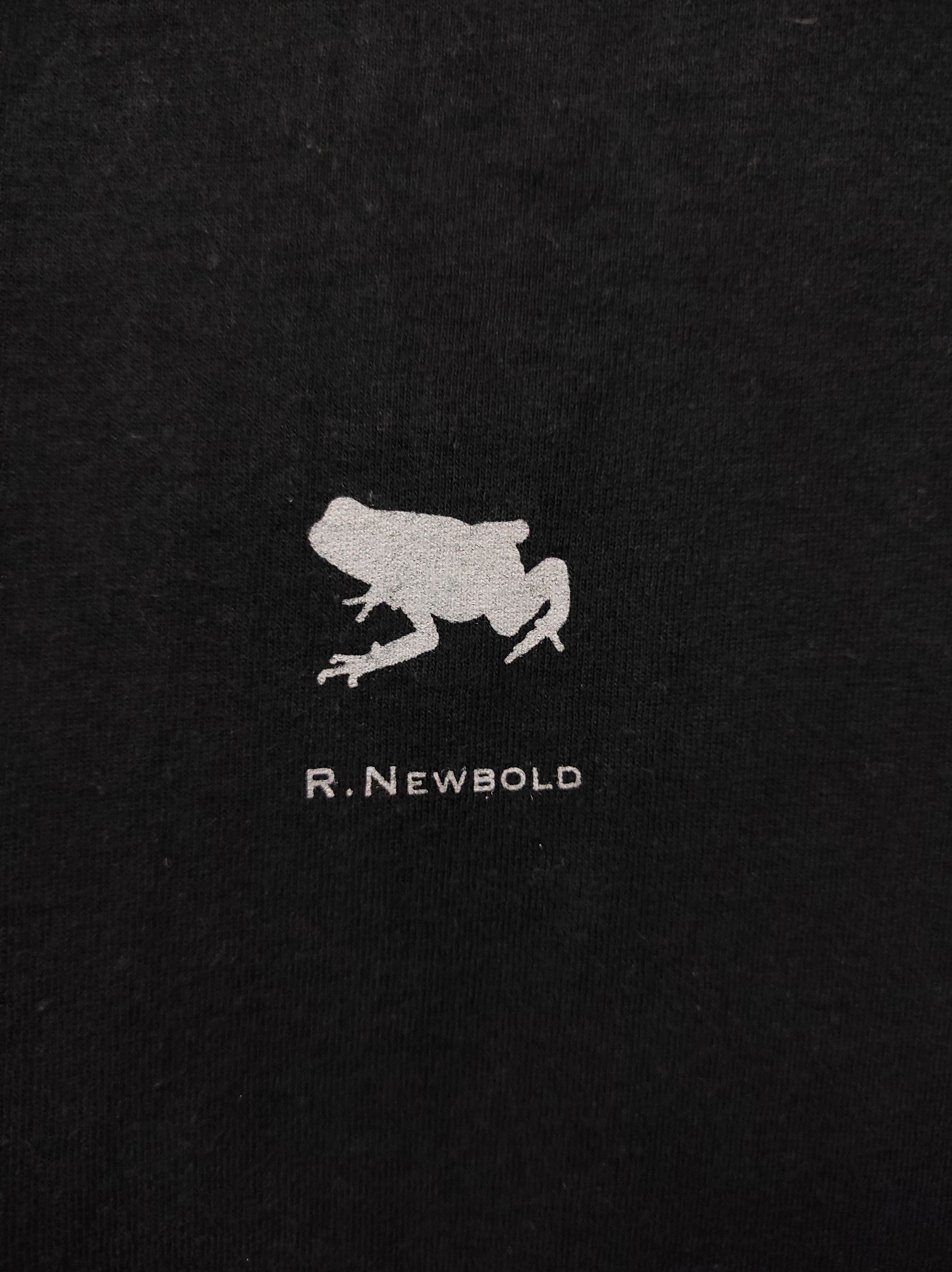 Japanese Brand × R.Newbold R.NEWBOLD CENTRE LOGO T-SHIRT Size US M / EU 48-50 / 2 - 3 Thumbnail