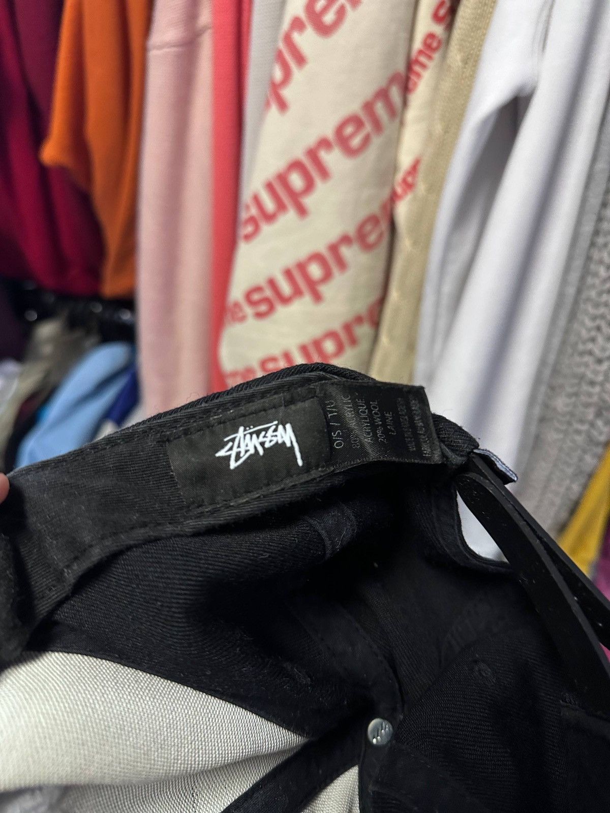 Stussy Vintage Stussy Embroidery Logo Cap Os Size ONE SIZE - 9 Thumbnail