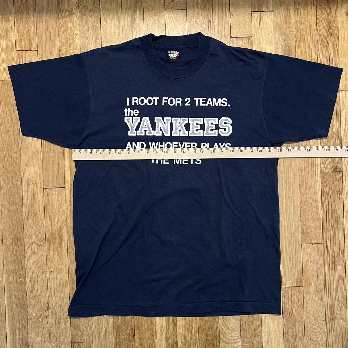 Other Yankees Mets Subway Series Vintage T Shirt XL Navy Size US XL / EU 56 / 4 - 3 Thumbnail