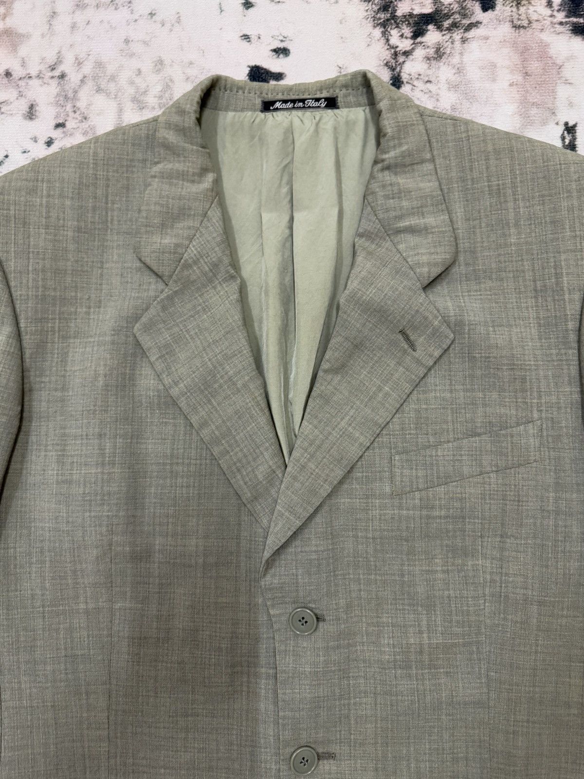 Giorgio Armani Giorgio Armani Le Collezioni Linen Balzers Size 42S - 6 Thumbnail