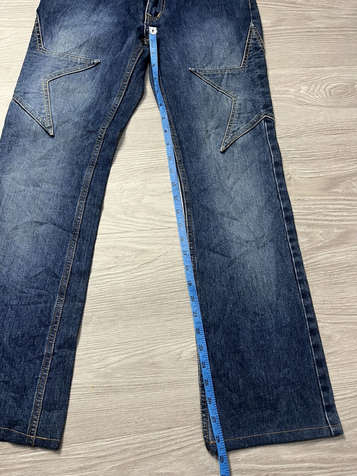 14th Addiction × Hysteric Glamour × If Six Was Nine Hysteric Glamour Star Denim Kinky Size 30" / US 8 / IT 44 - 15 Thumbnail